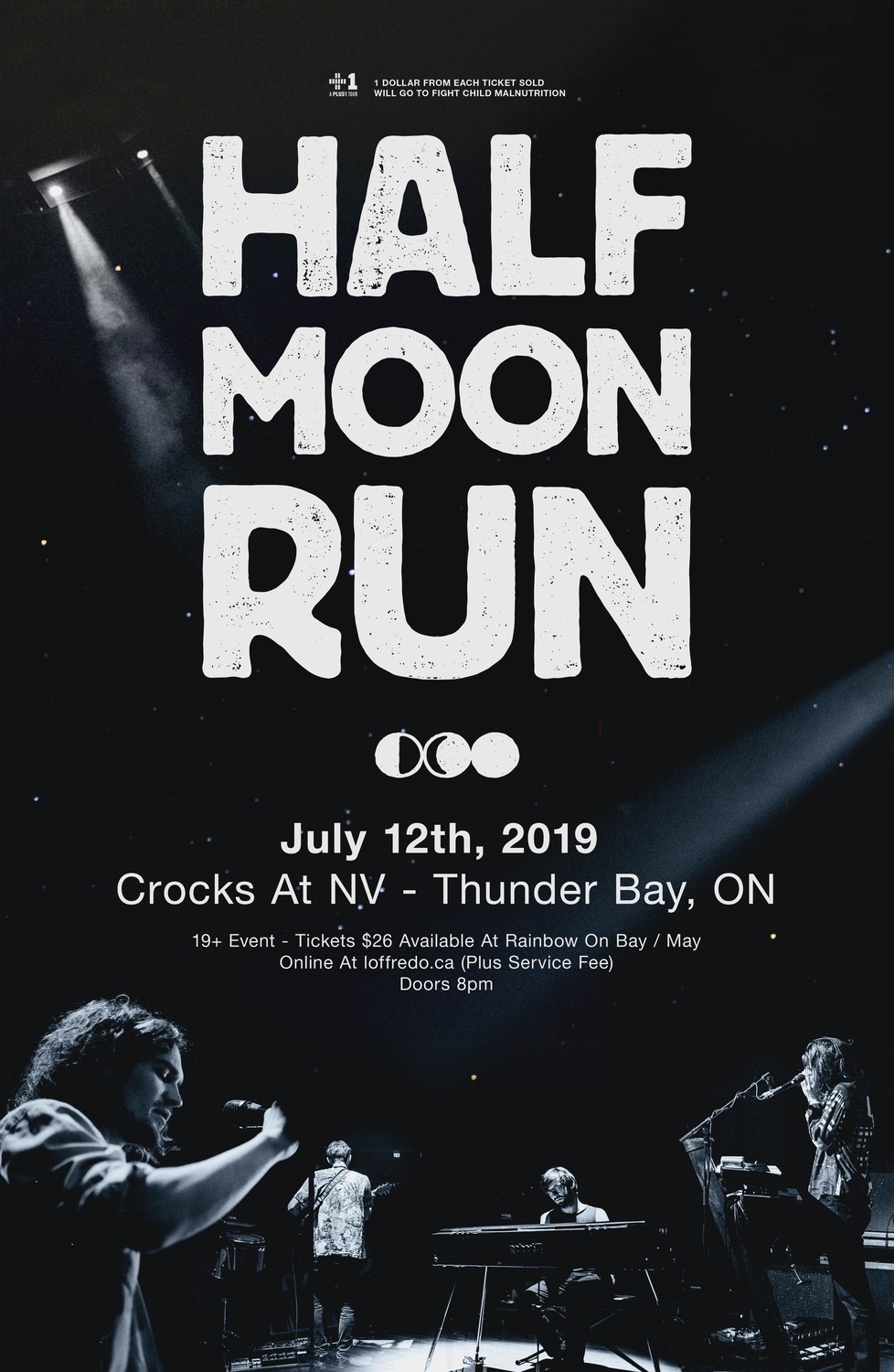 Half Moon Run - July 12th | Crocks At NV Half Moon Run - July 12th | Crocks At NV