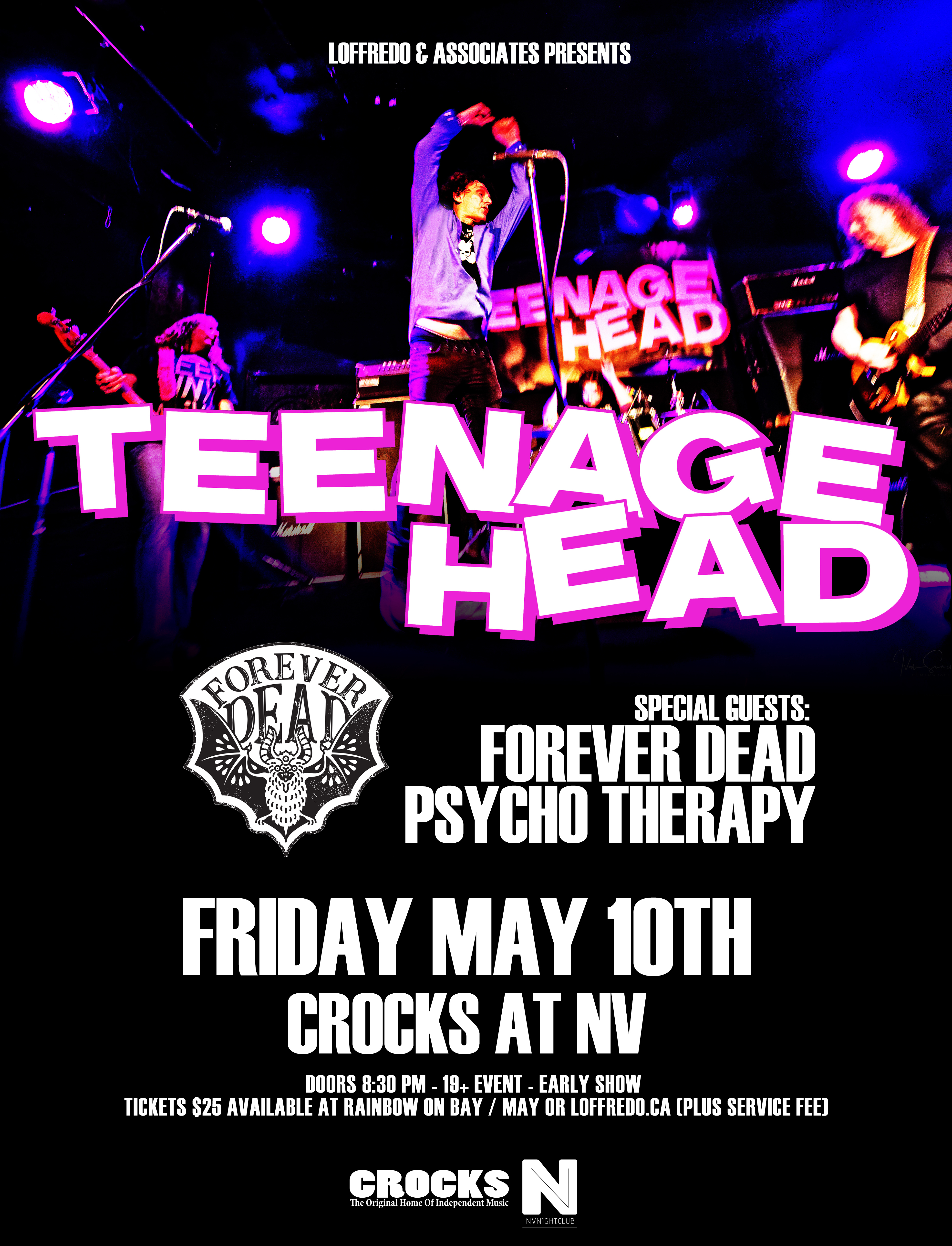 Teenage Head - Friday May 10th - Crocks At NV 00289
