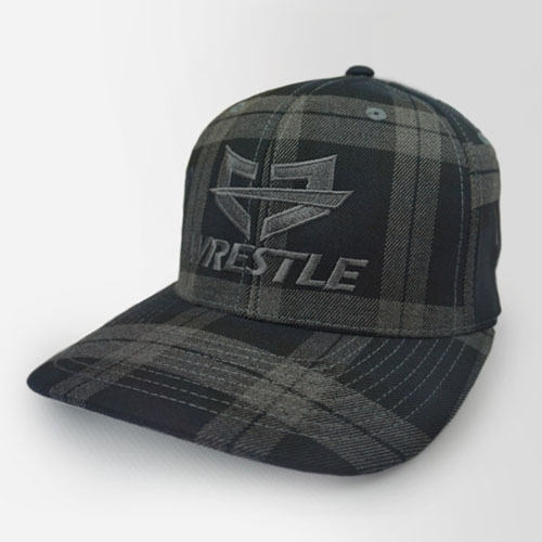 WRESTLE PLAID Series Dark Gray 04-001-000-00122-**-WRESTLE_DrkGrayPlaid