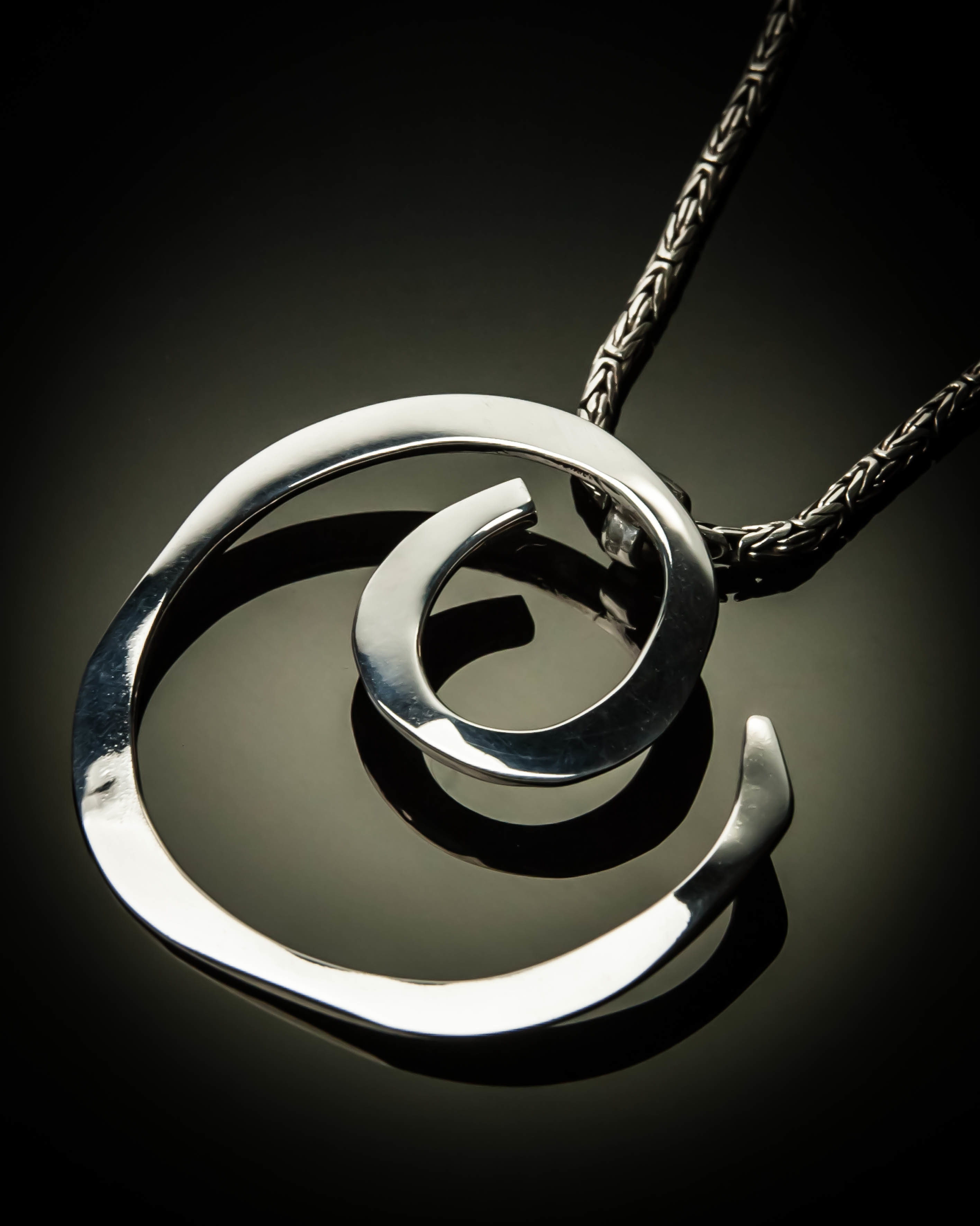 Sterling Silver Circle of Life Pendnt P-09042