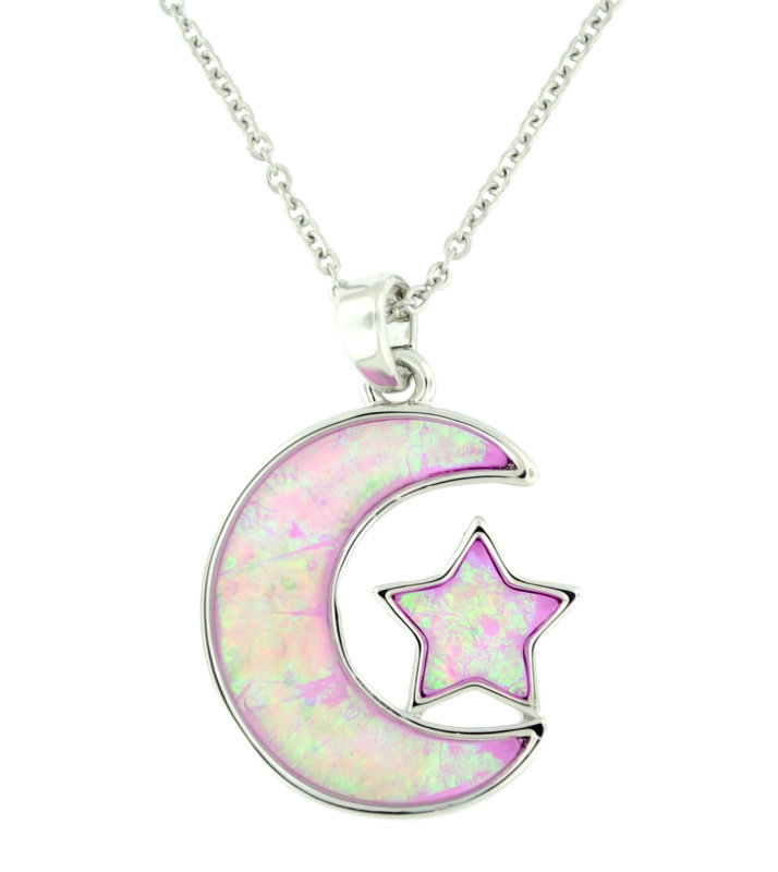 Pink Moon Necklace