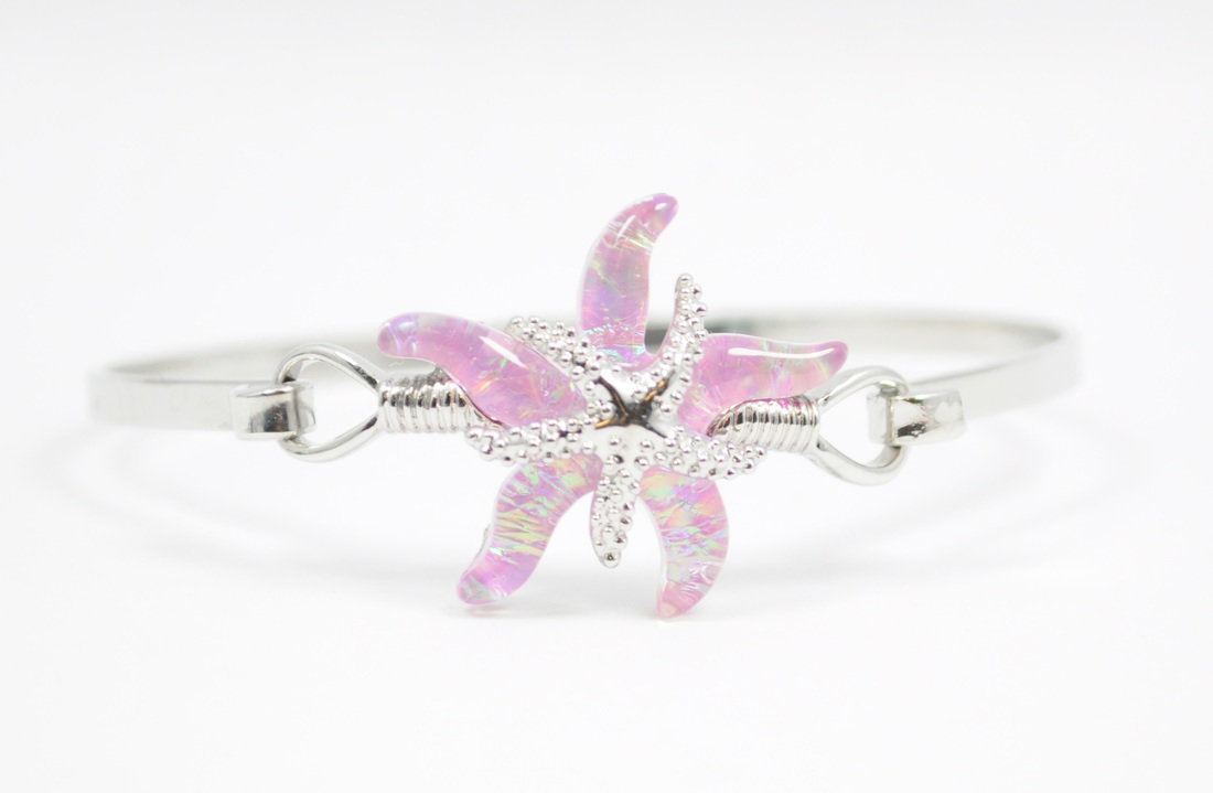 Pink Starfish Bracelet