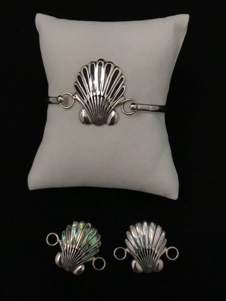 Sterling Silver Scallop Topper TOP-ATD-2