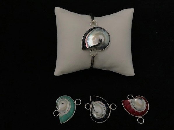 Sterling Silver Nautilus Half Shell TOP-ATD-11