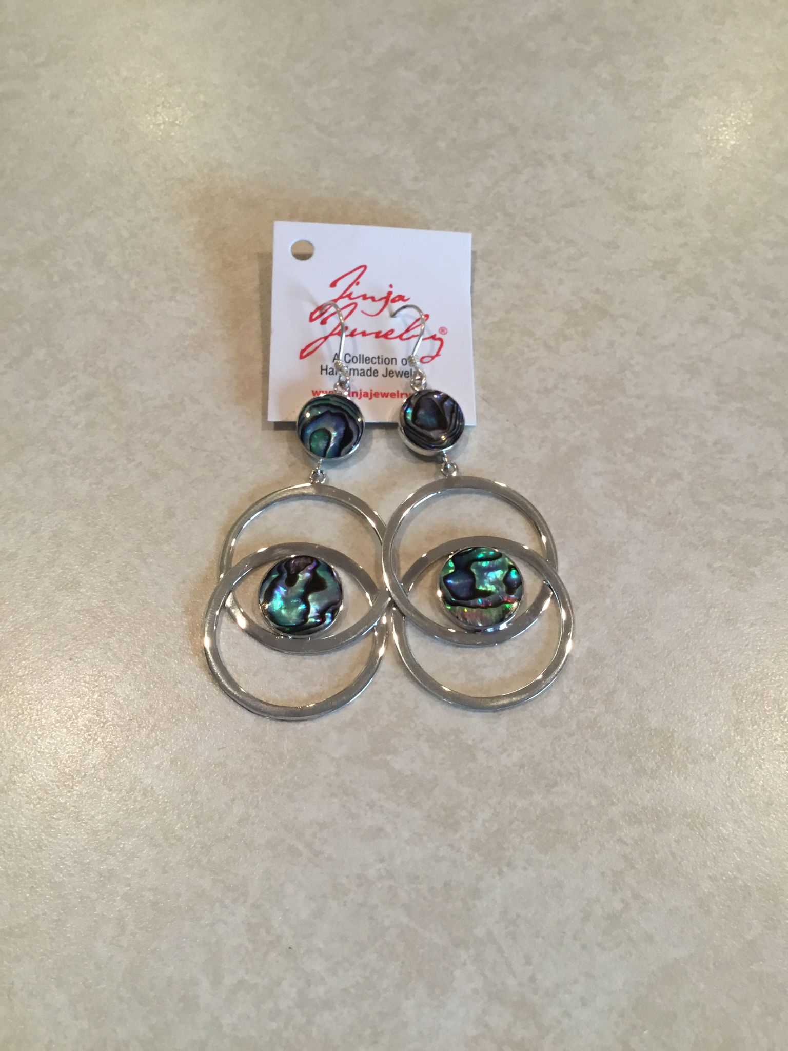 Sterling Silver Double Loop Earrings