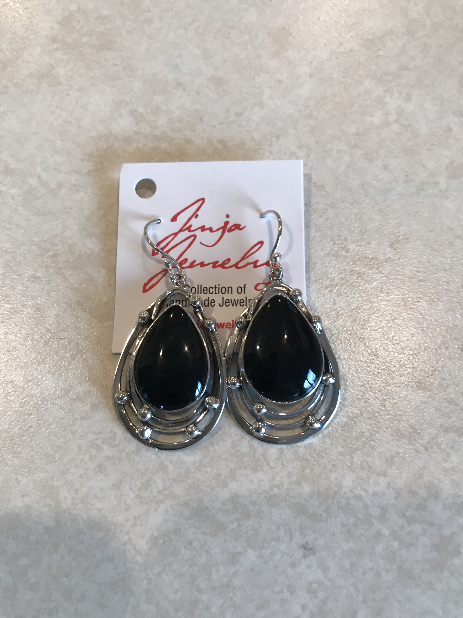 Sterling Silver Teardrop Earrings