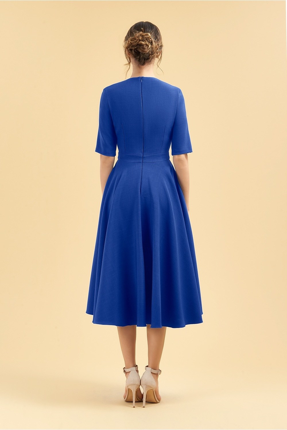 Myla Dress in Cobalt Blue