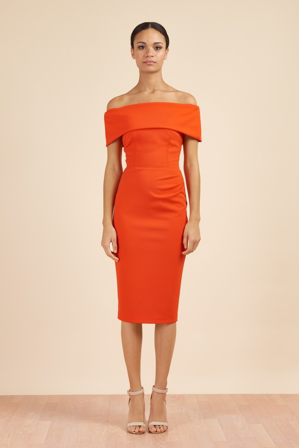 Dani Bardot Dress Orange