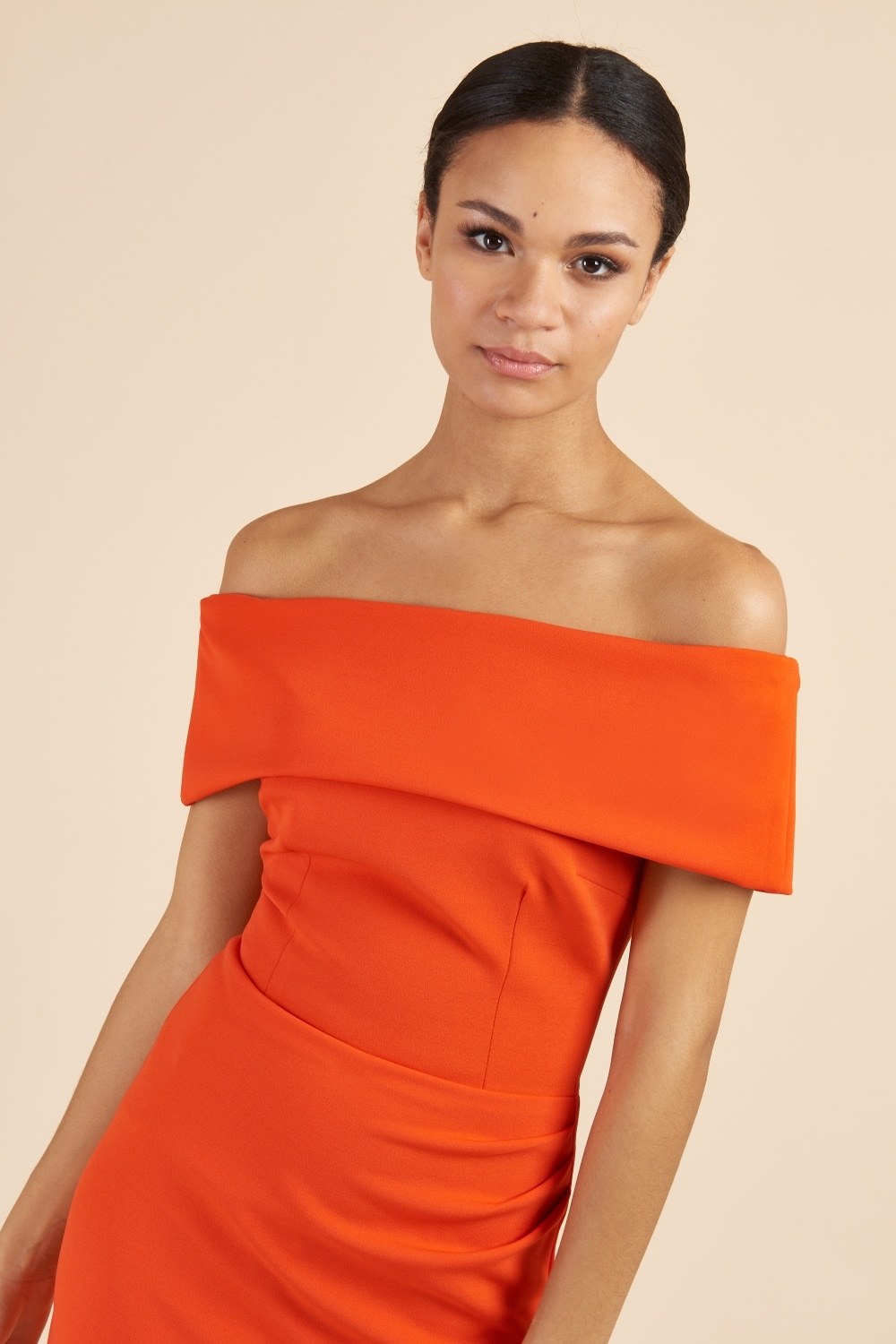 Dani Bardot Dress Orange