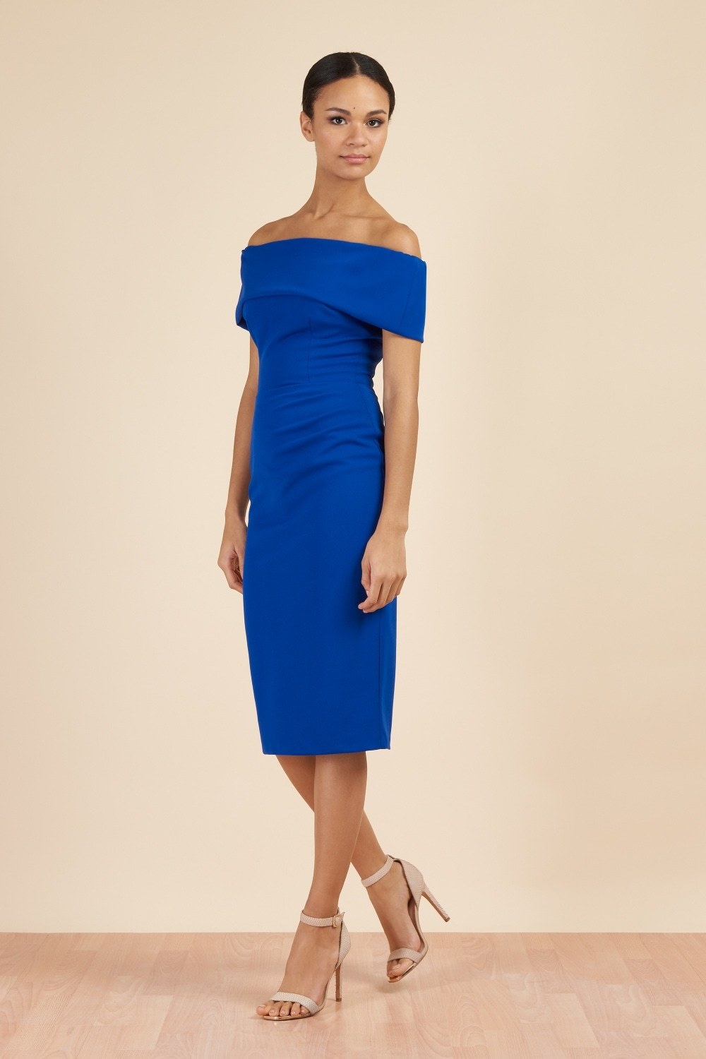 Dani Bardot Dress Cobalt PDCDRDANICOBALT