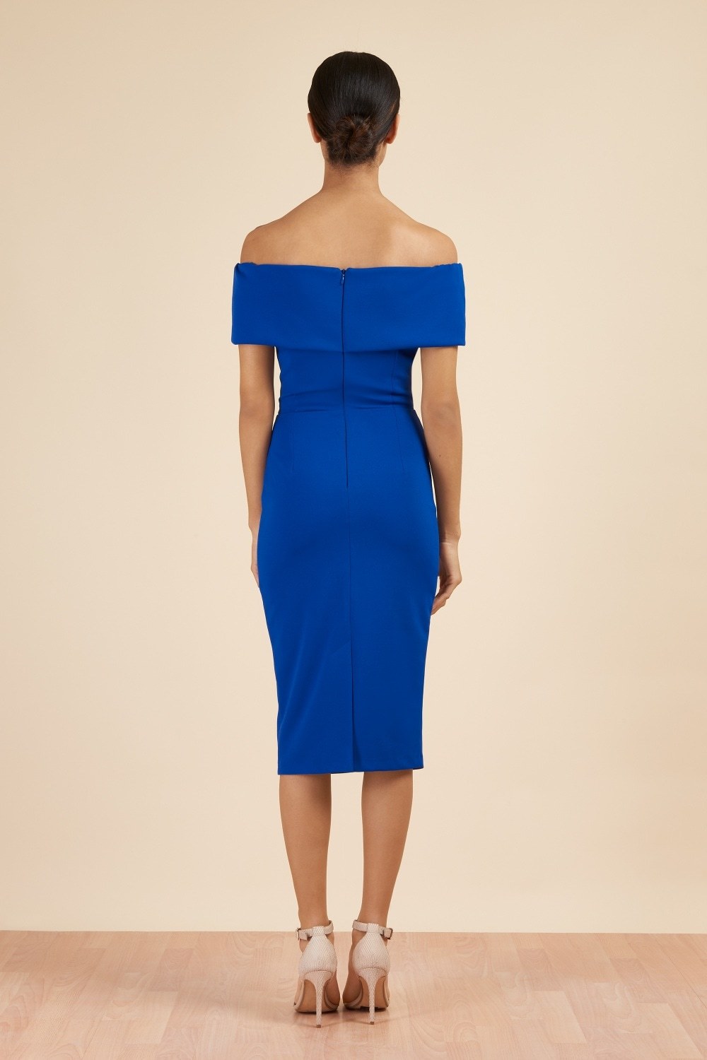 Dani Bardot Dress Cobalt