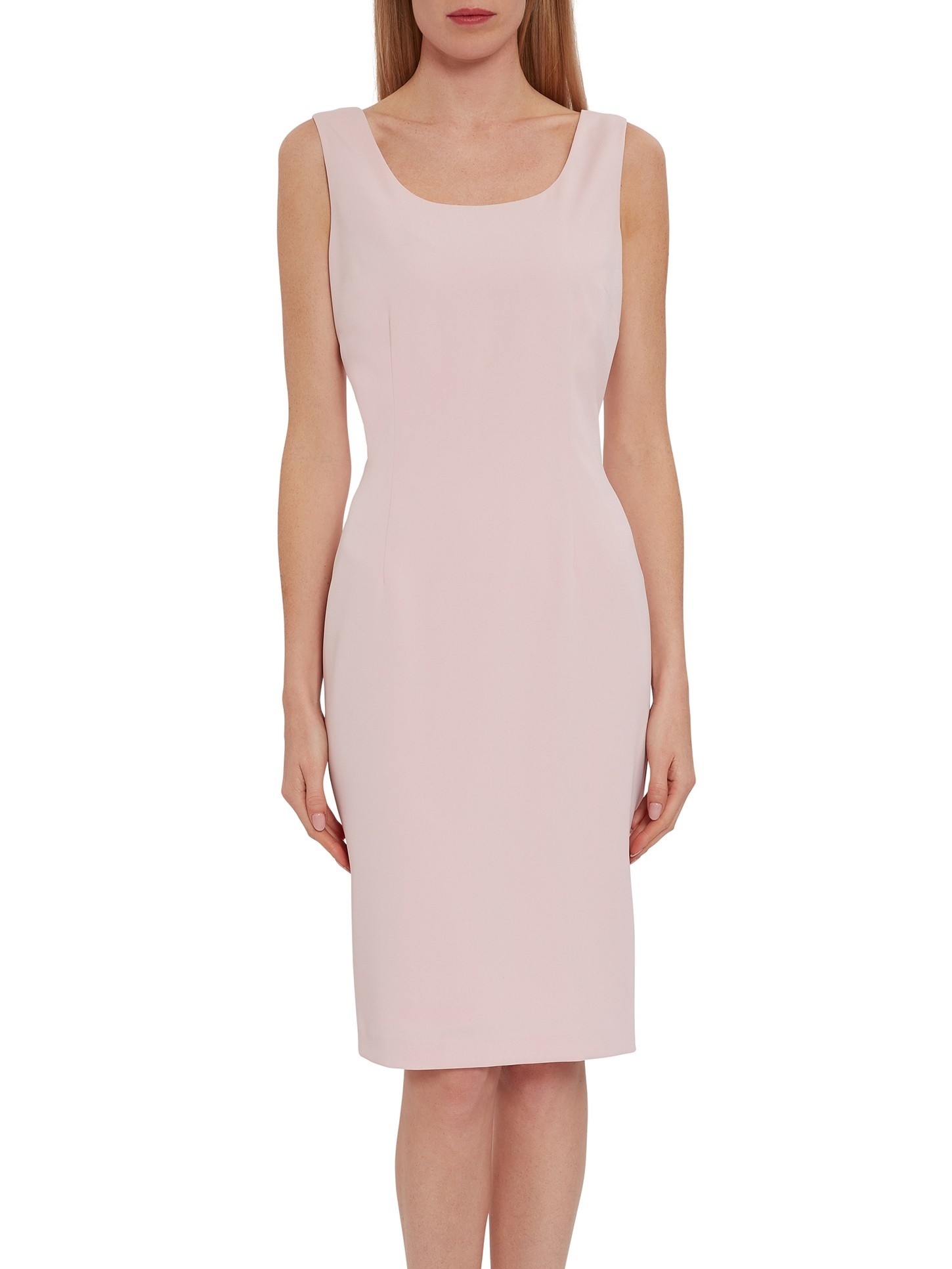 Roena Dress with Beaded Overcape Pink