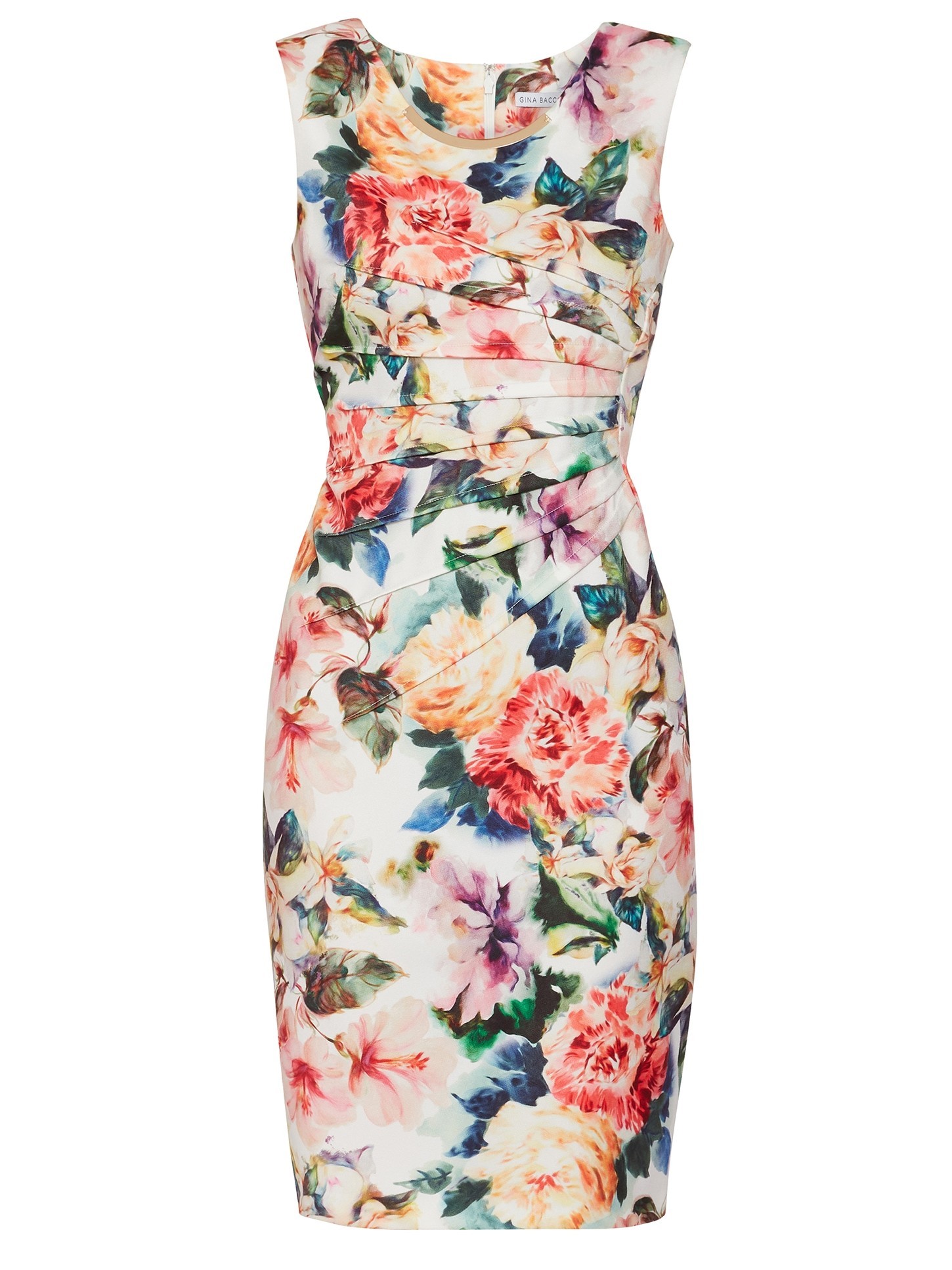 Vitina Floral Scuba Dress