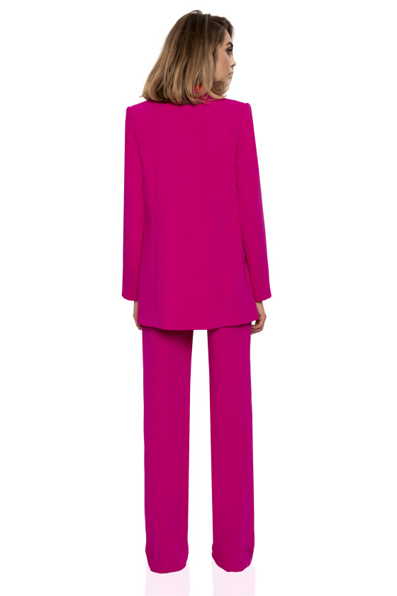 Jacket with Lapel and Fringes