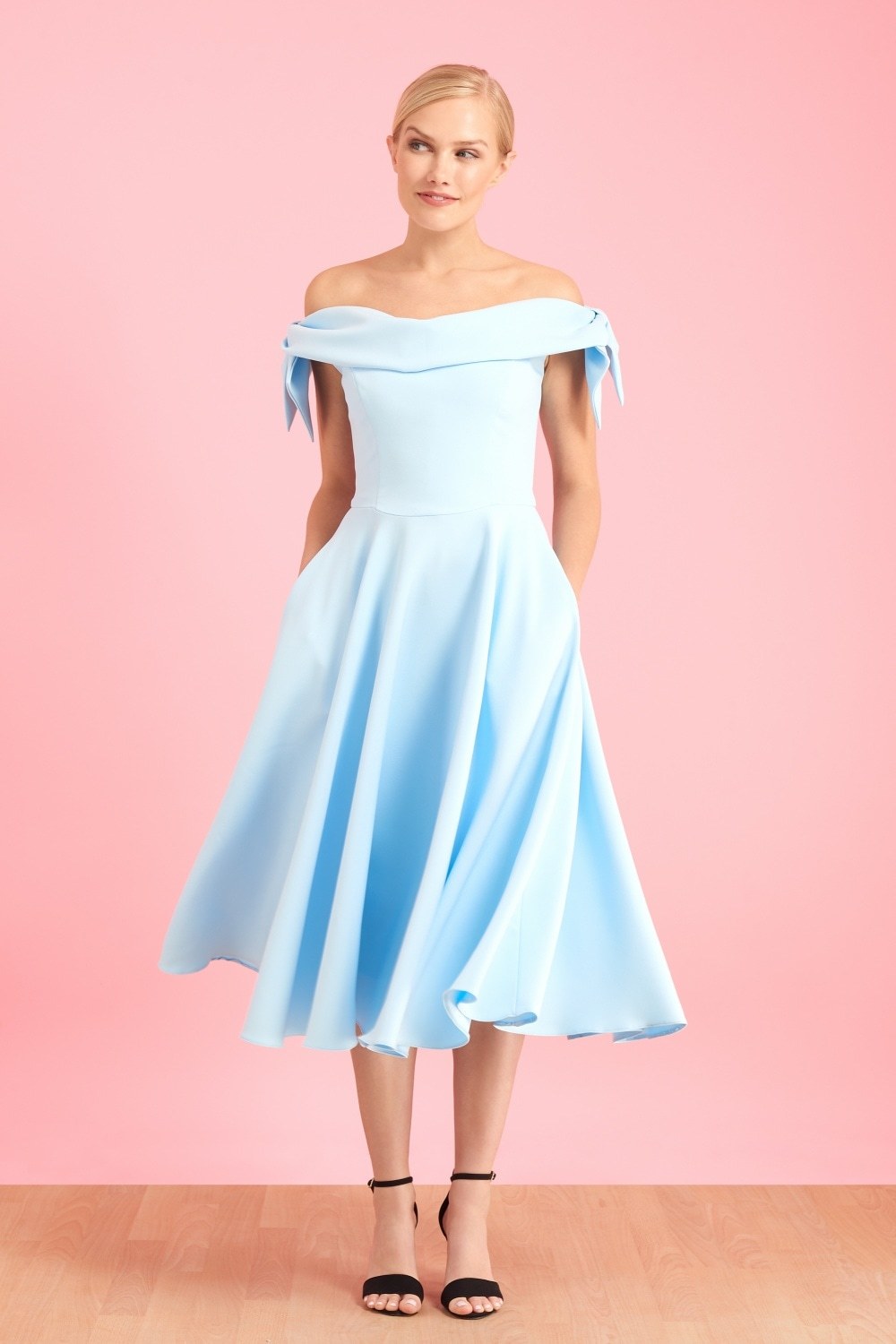 Tilly Prom Dress in Pale Blue PDCDRTILPBLUE