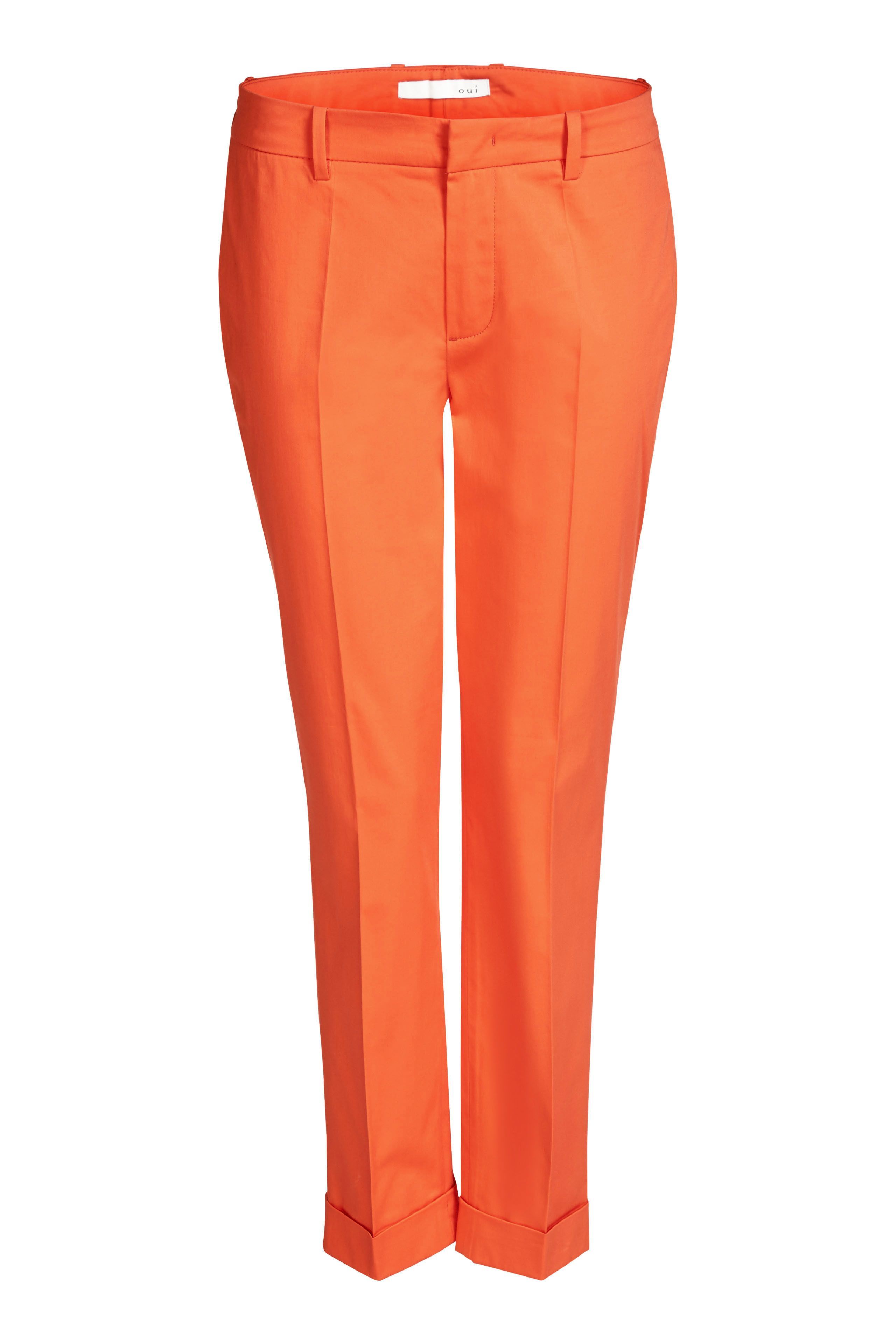 Pencil Trousers Orange
