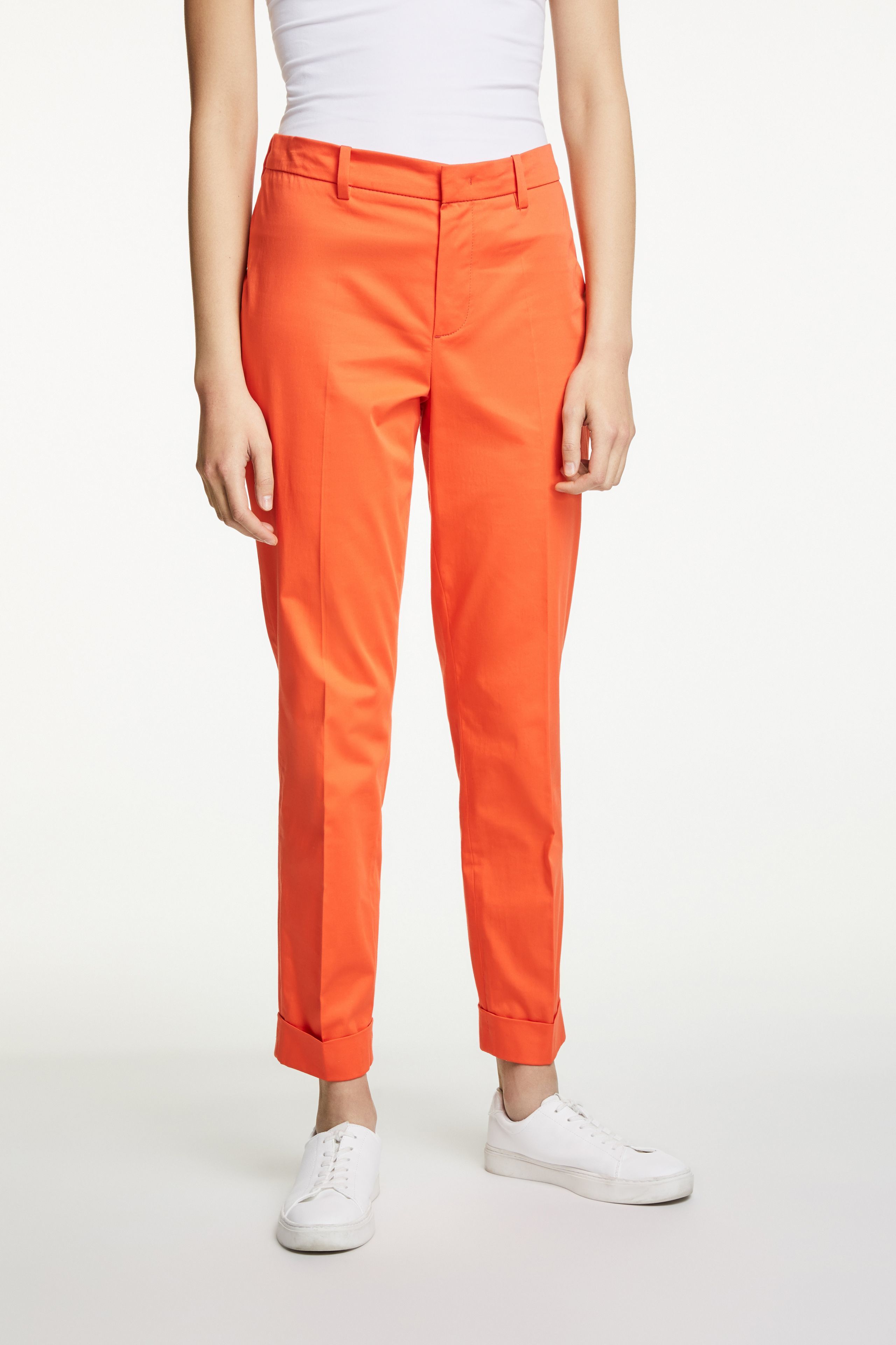 Pencil Trousers Orange
