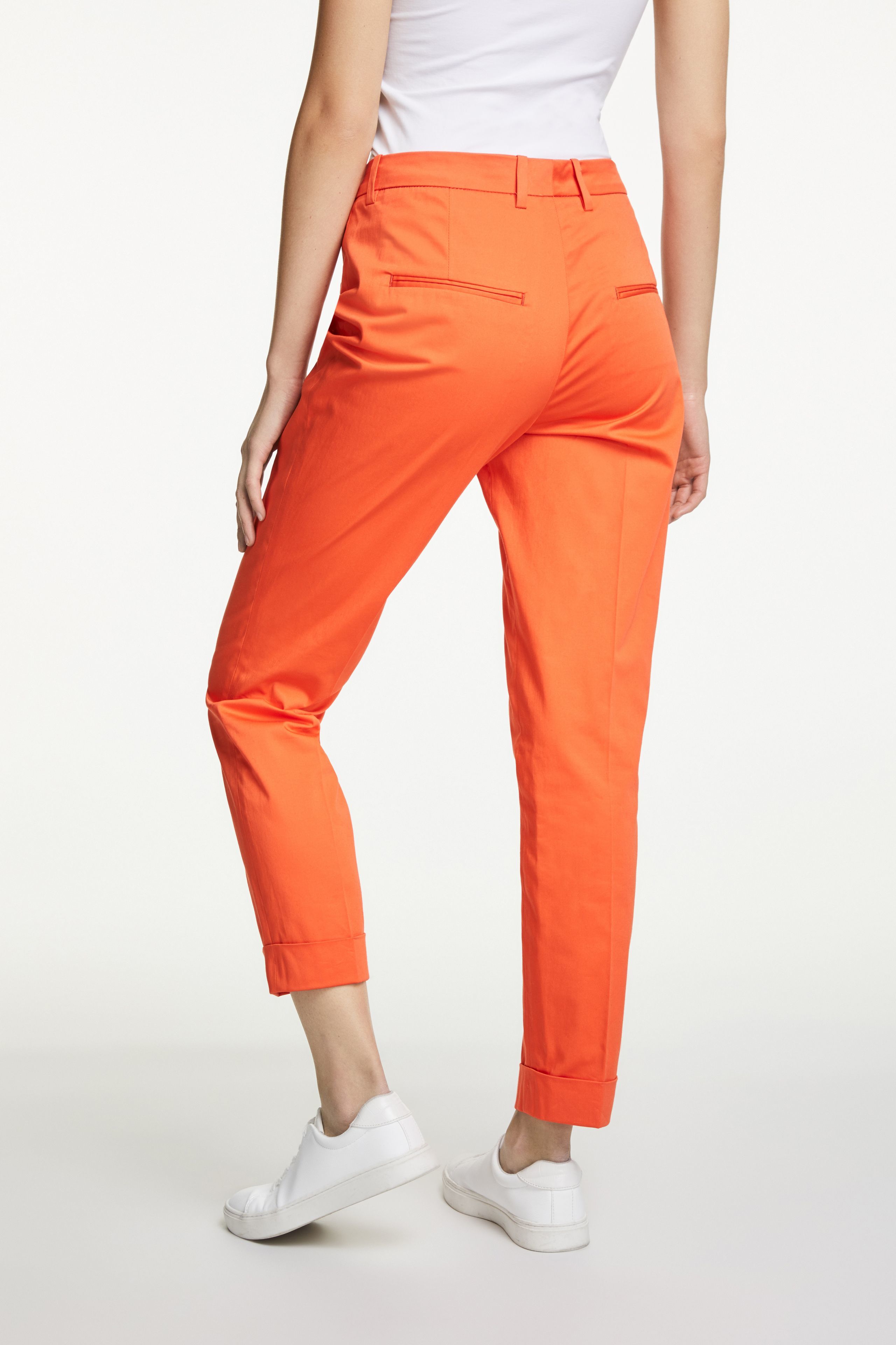 Pencil Trousers Orange
