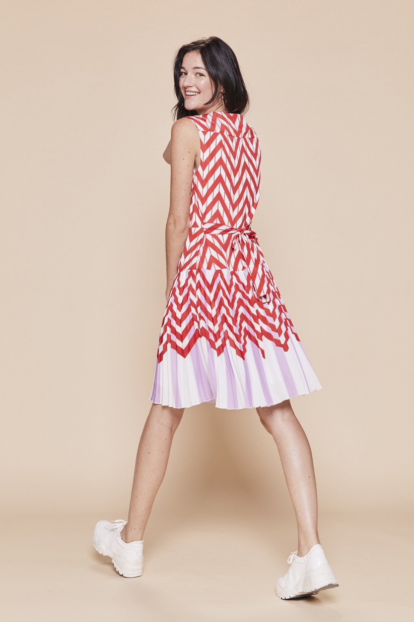 Enclin Dress with Lilac Skirt