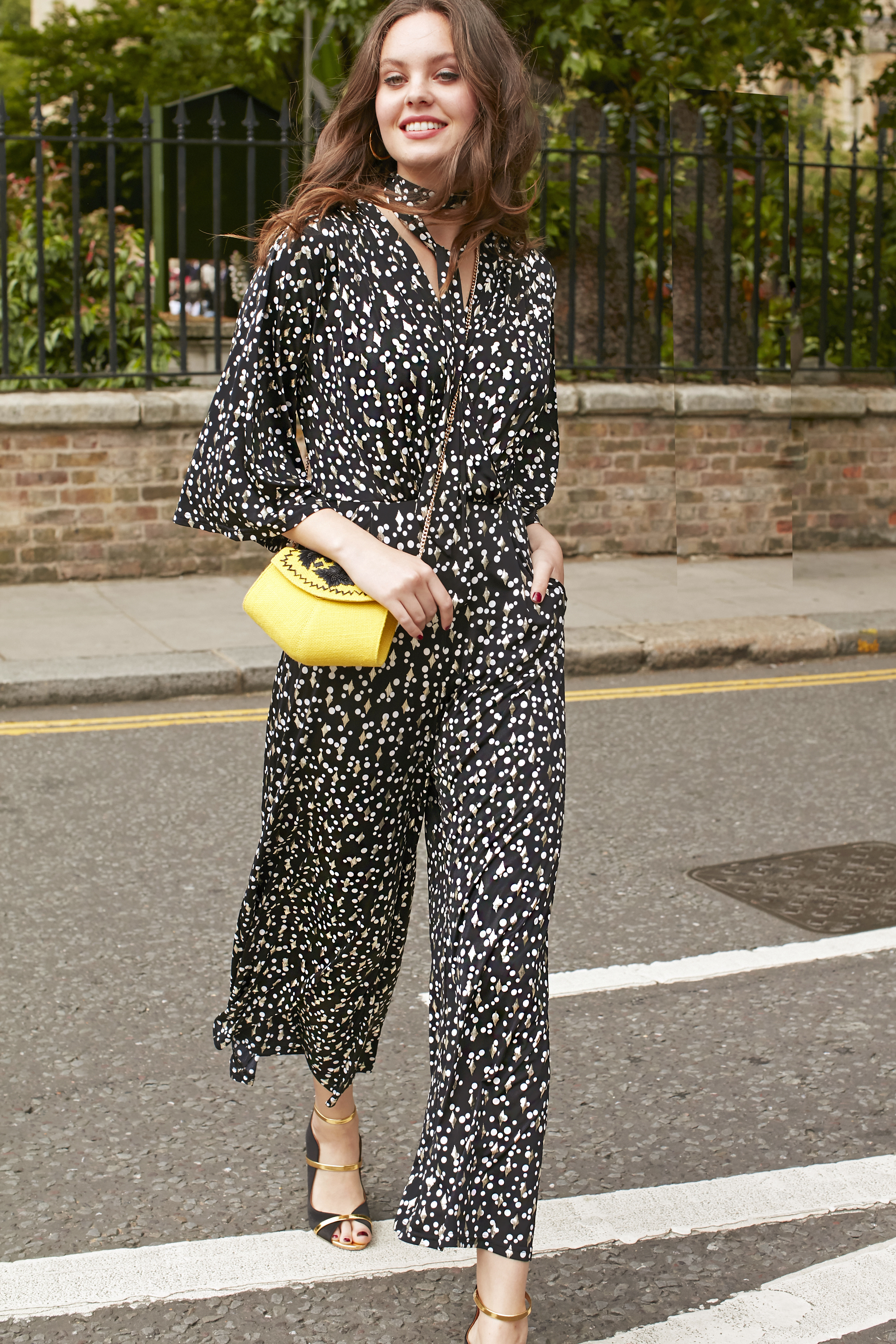 Laurie Jumpsuit in Etoile Print