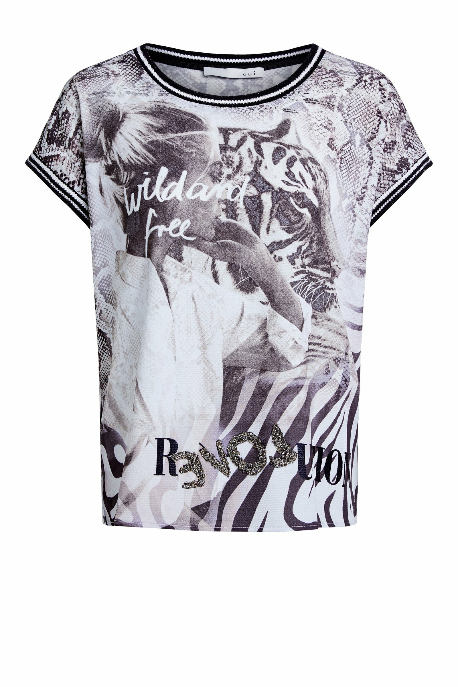 Tshirt with Zebra Print