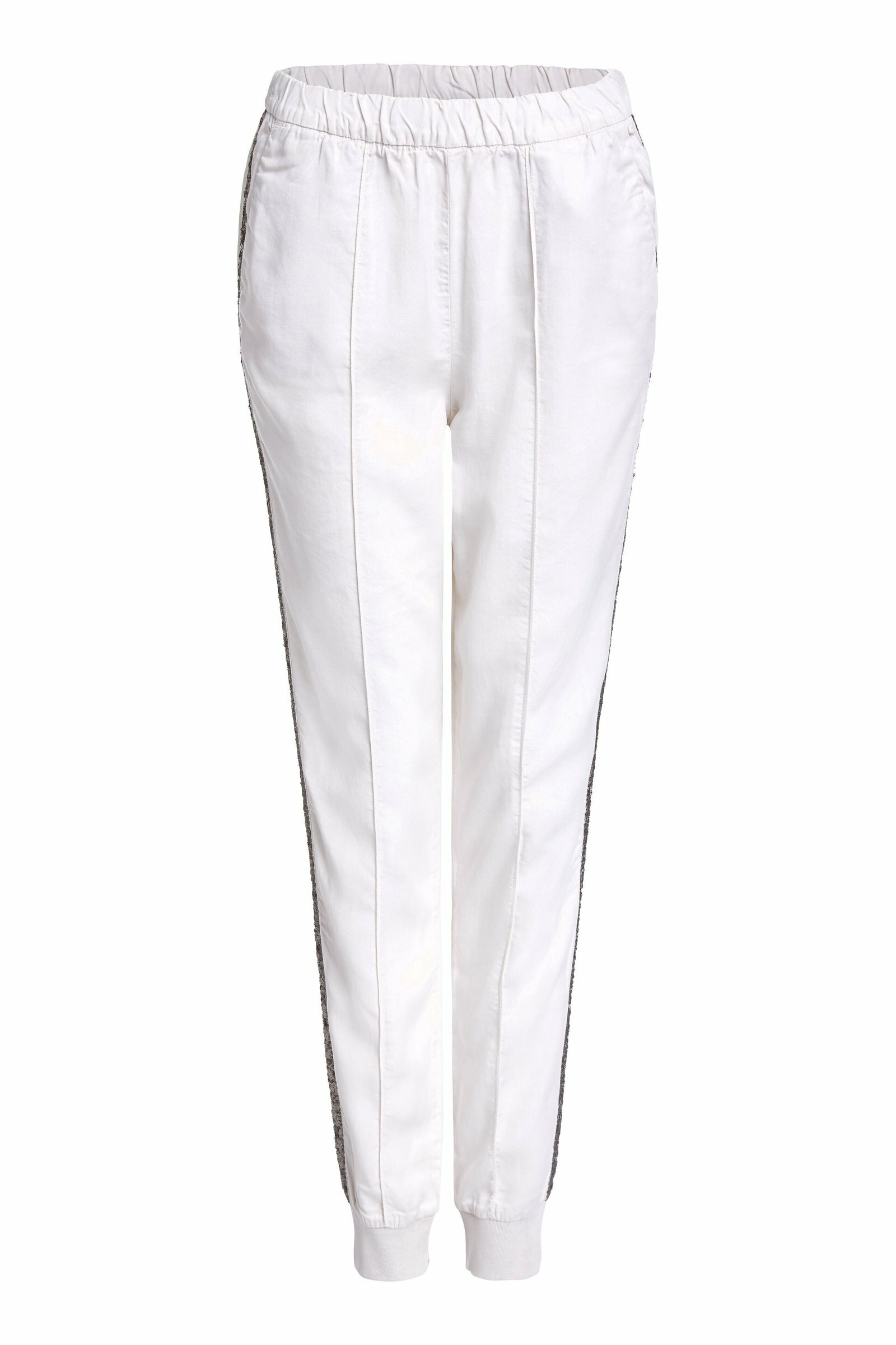 Lyocell Jogger With Glitter Stripe