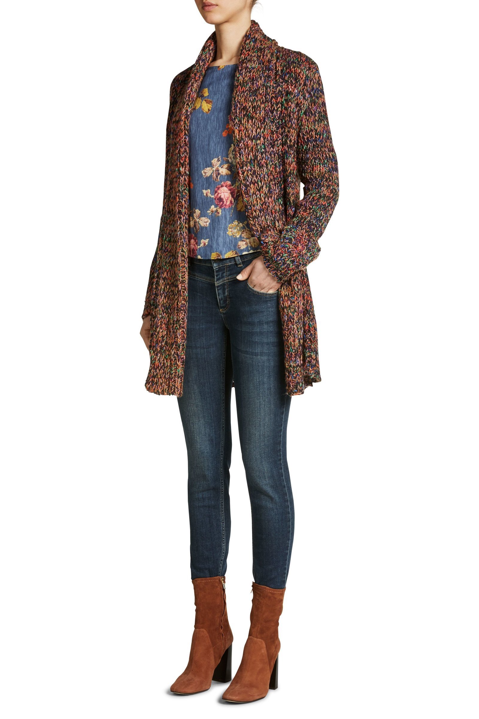 Autumnal Flower Blouse