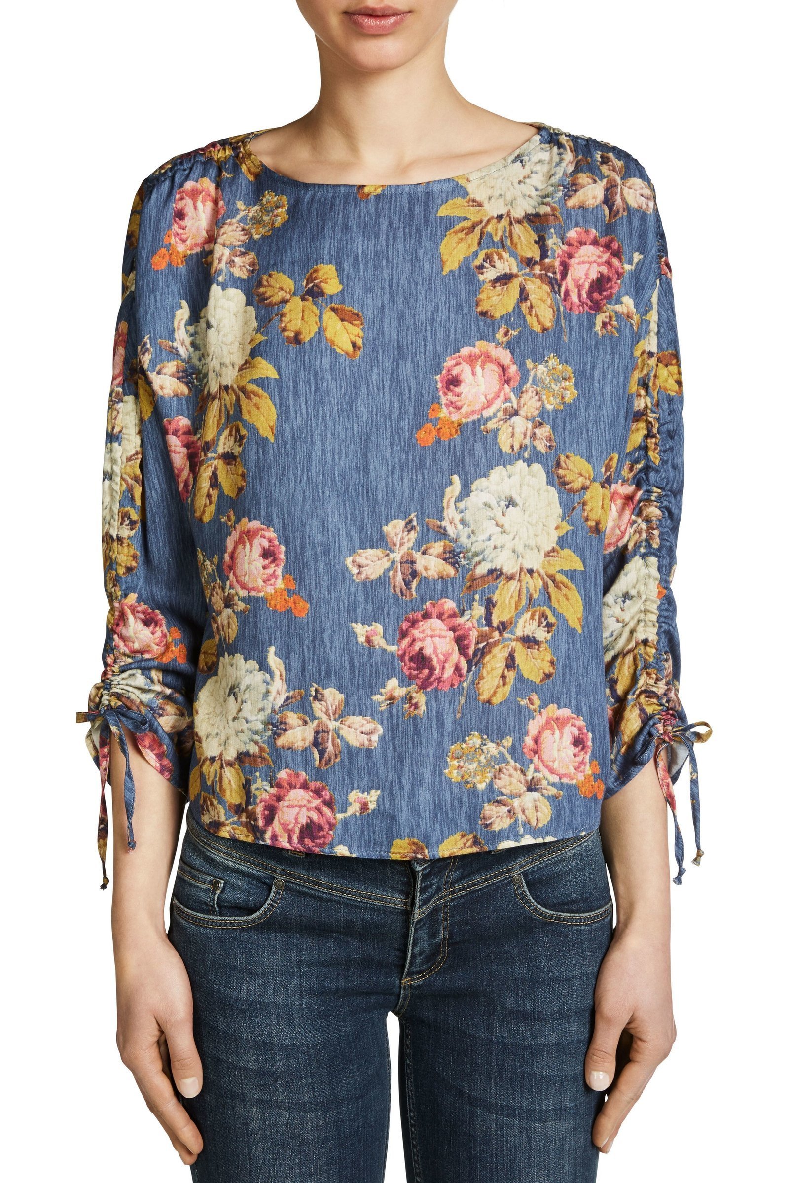 Autumnal Flower Blouse