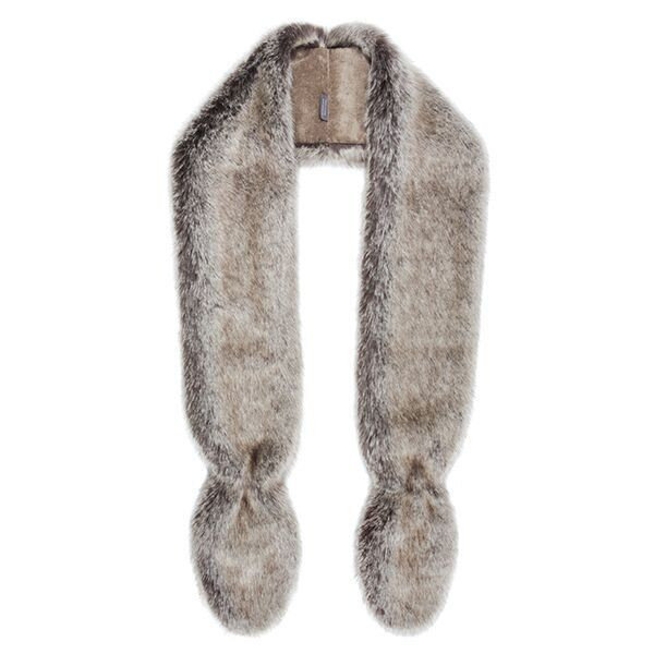 Helen Moore Slim Vixen Faux Fur Wrap truffle 5X9W0WVFSMHE0