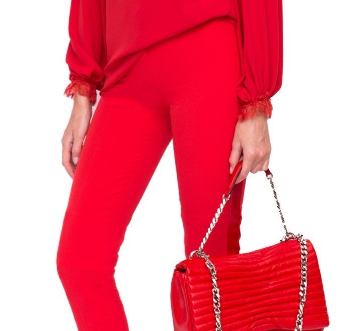 Trousers with Side Strap