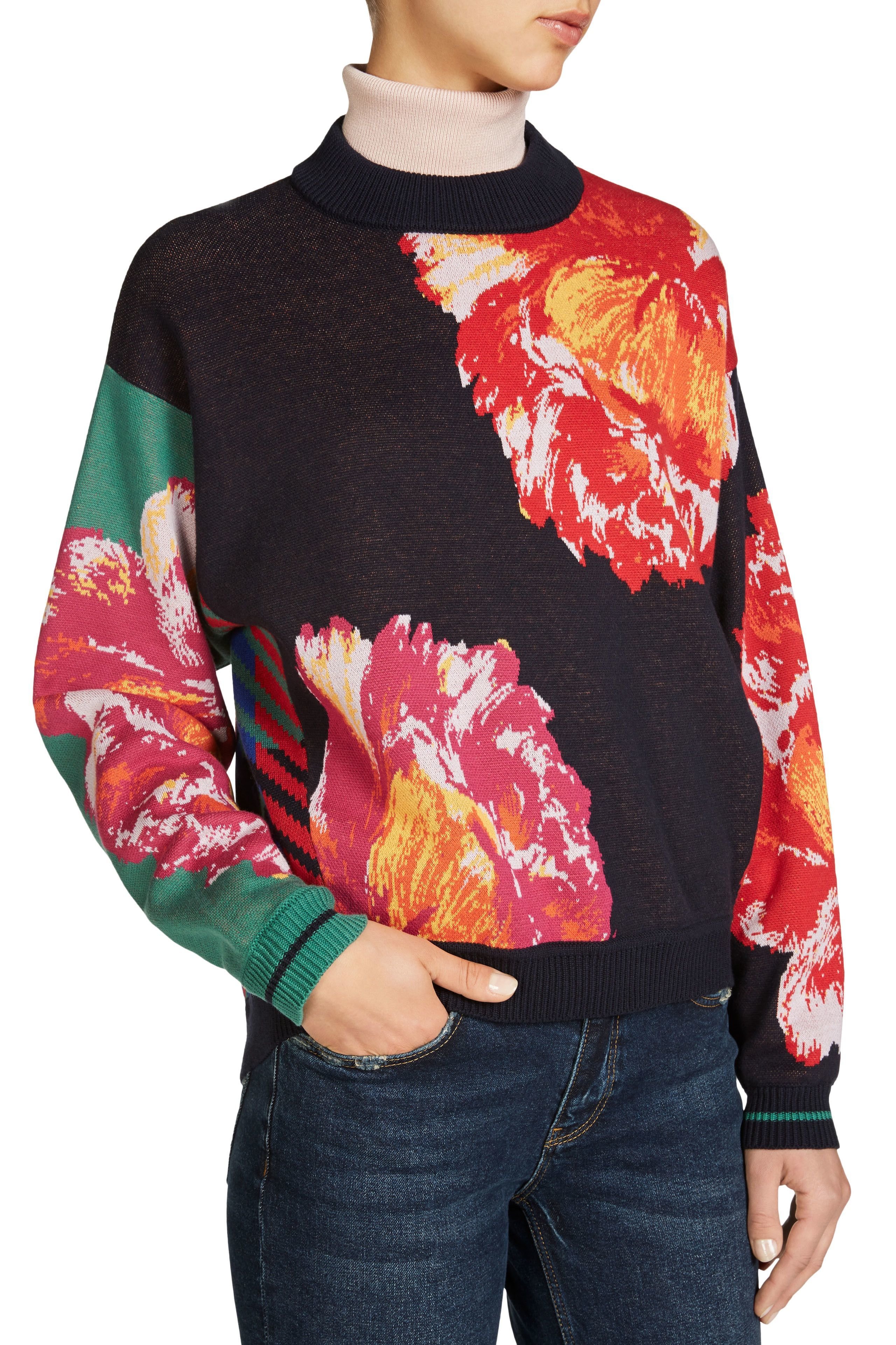 Floral Sweater