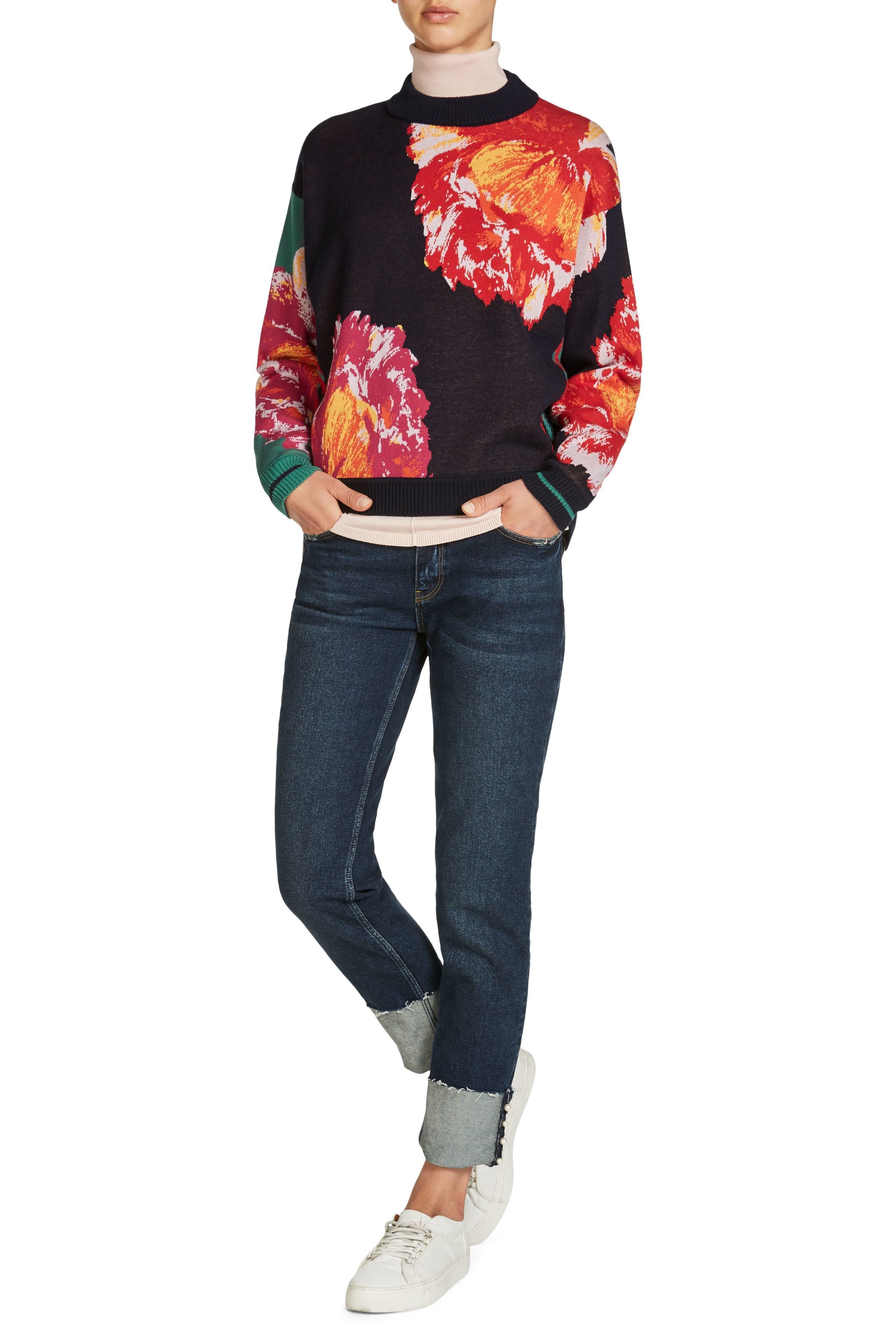 Floral Sweater