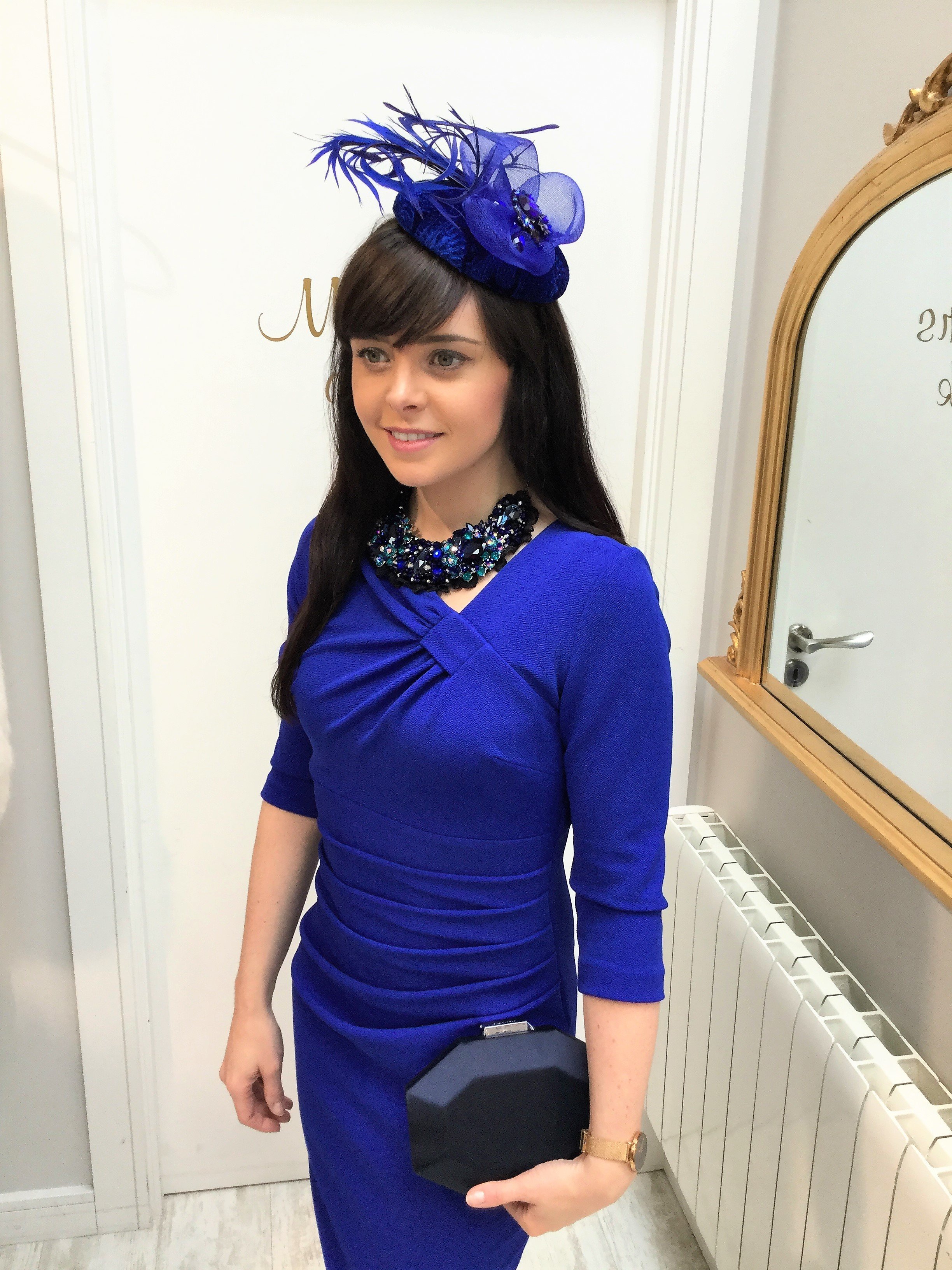 Kubrick Dress Cobalt Blue