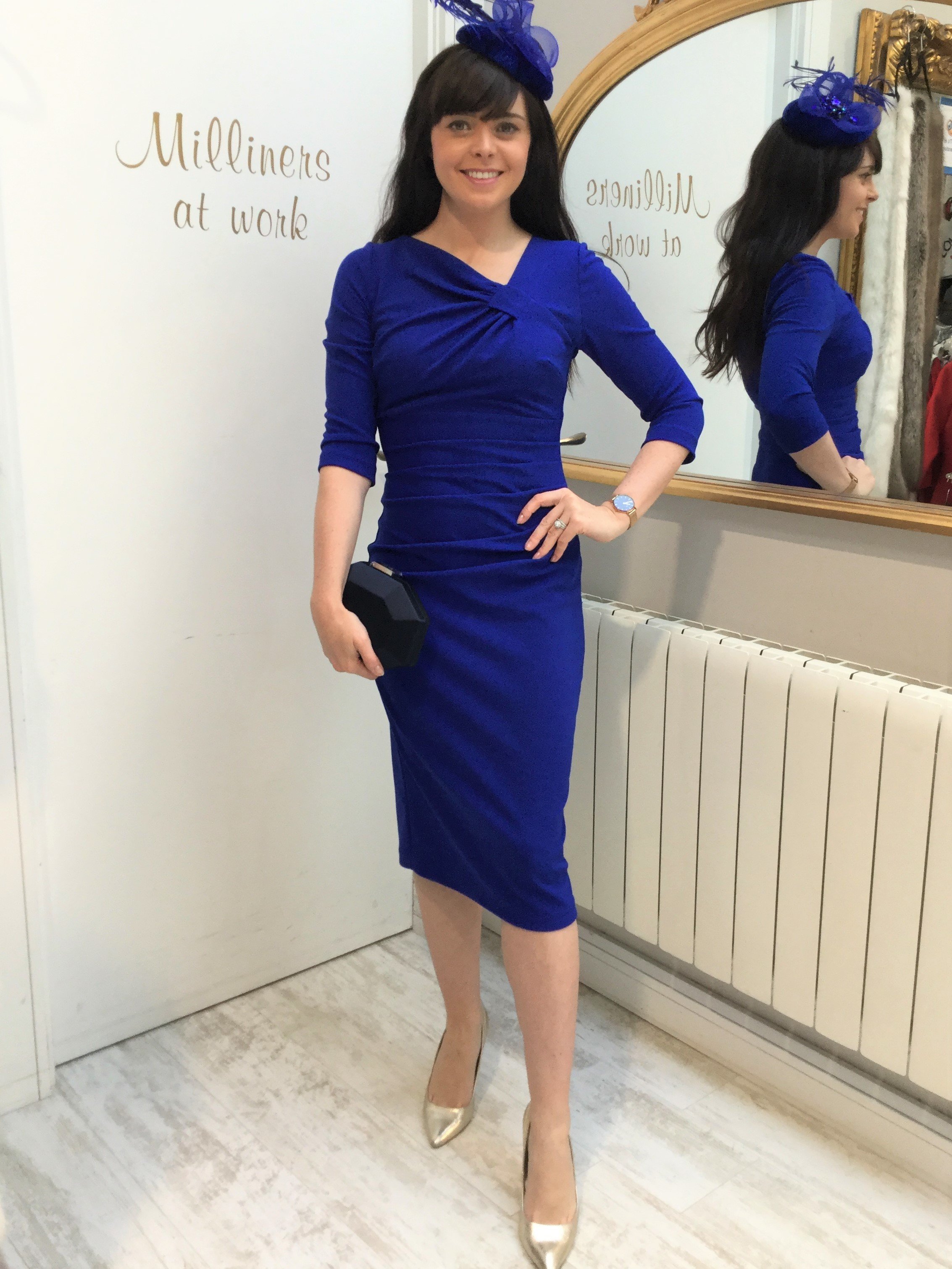 Kubrick Dress Cobalt Blue DIDRKUBRICK