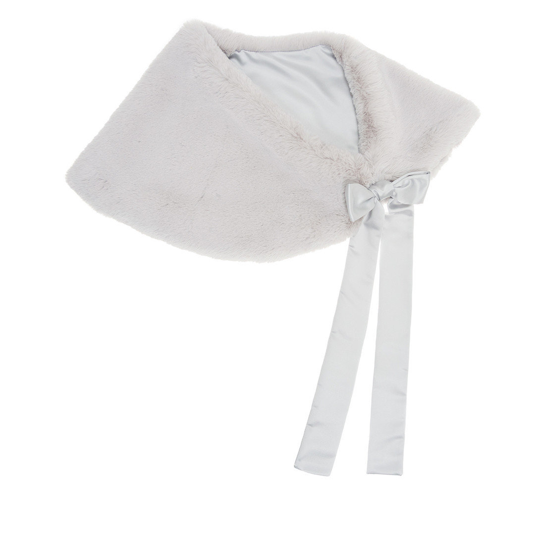 Helen Moore Bridal Shoulder Wrap ermine