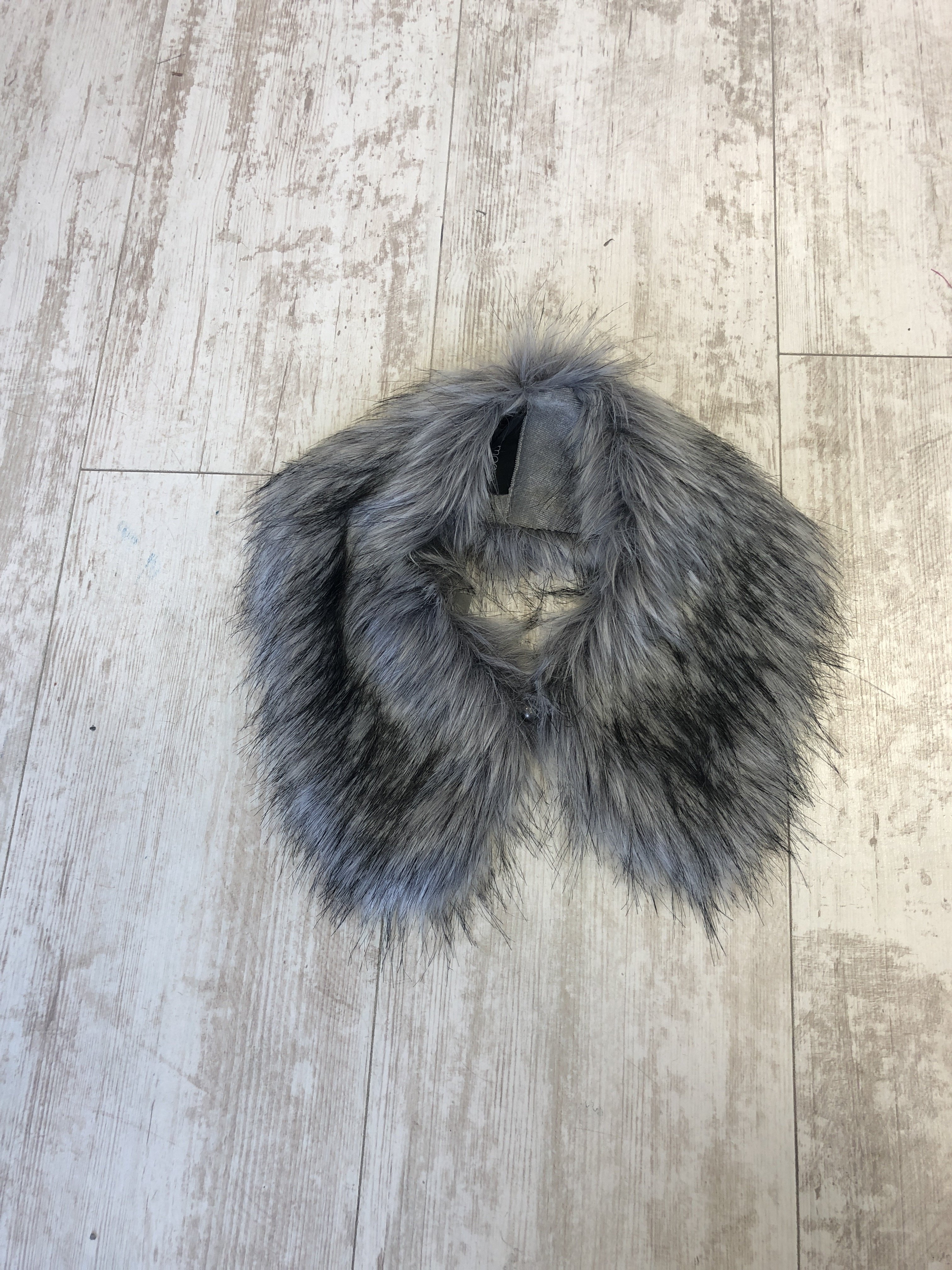 Helen Moore Shirt Collar Fur silver DE27A7DTQ3S68