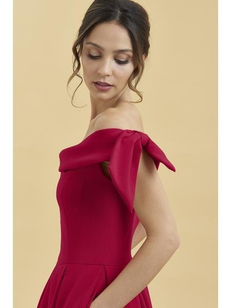 Tilly Swing Dress in Red
