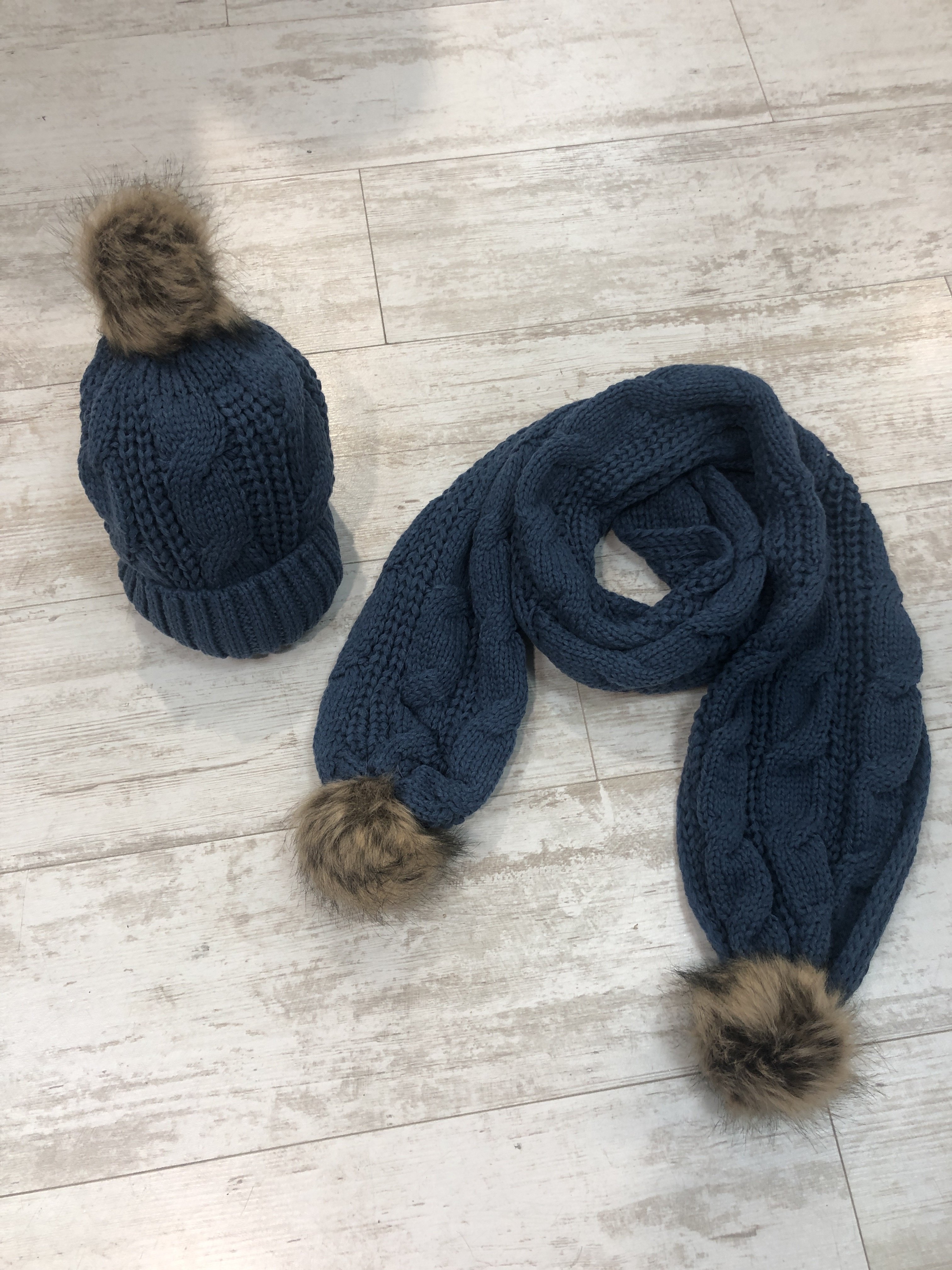 Hat And Scarf Set blue AXVJQQAM5KCMY