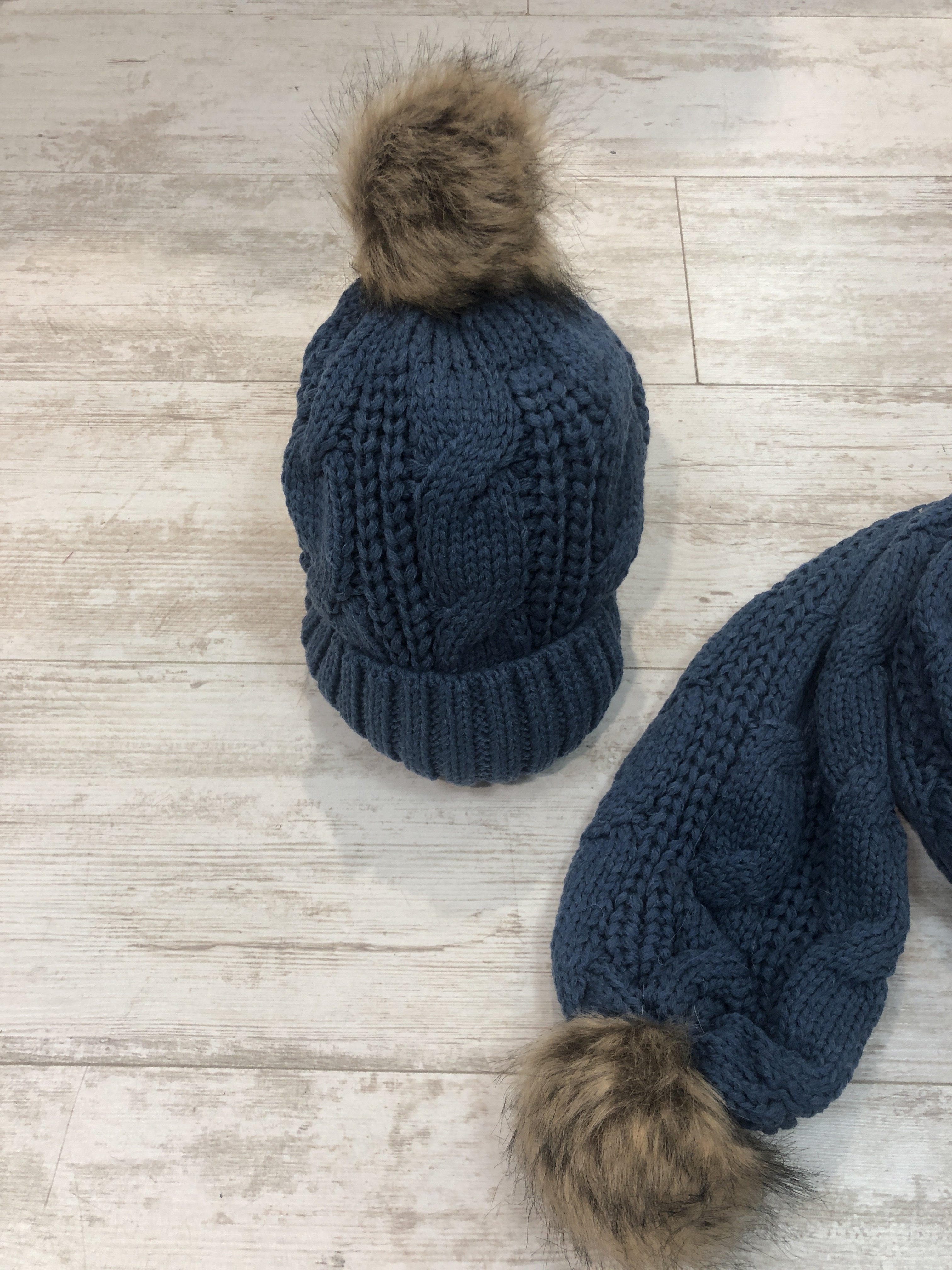 Hat And Scarf Set blue