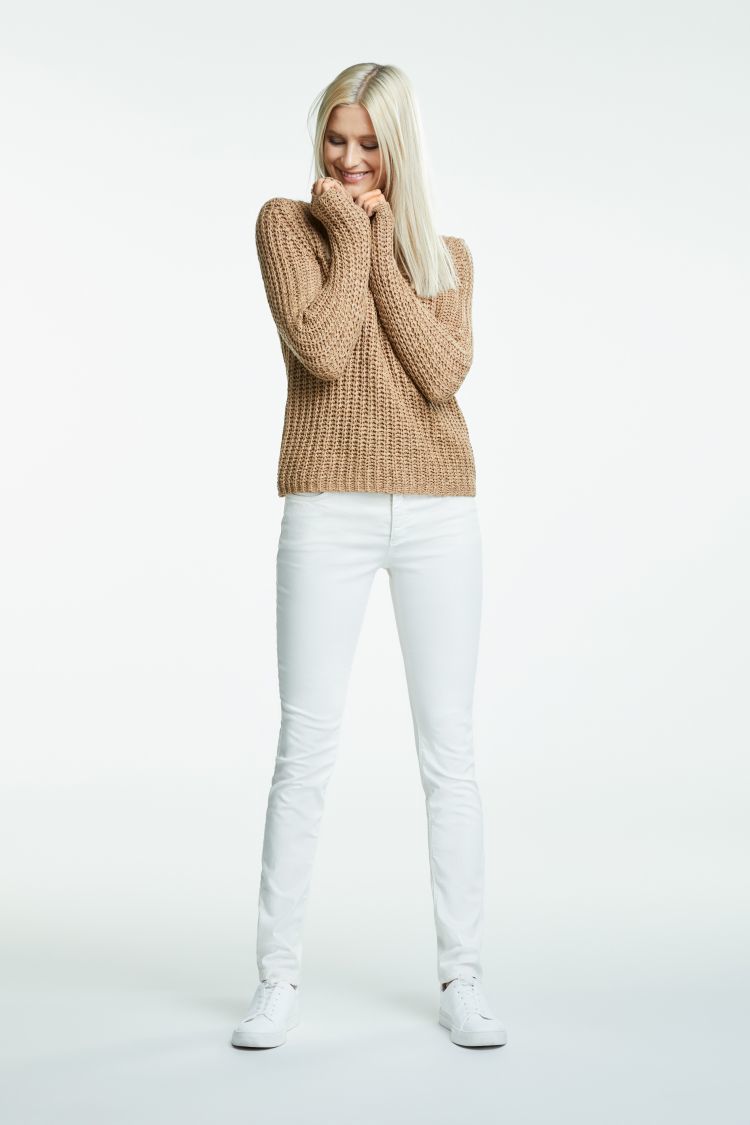 Slim Fit Jean in Cream OUIJEANSCREAM