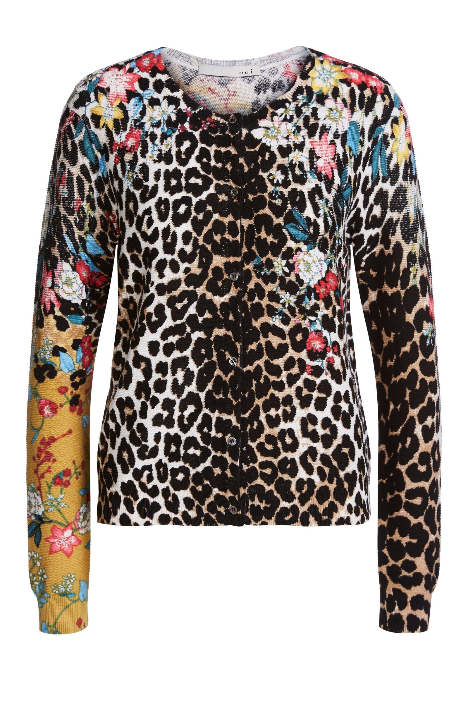 Colourful Printed Cardigan