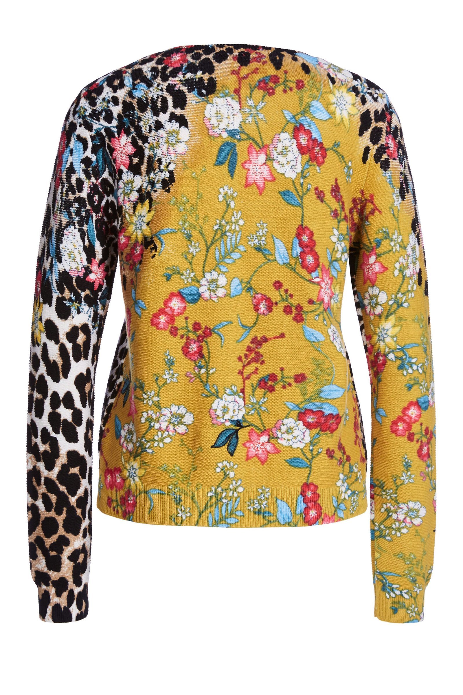 Colourful Printed Cardigan