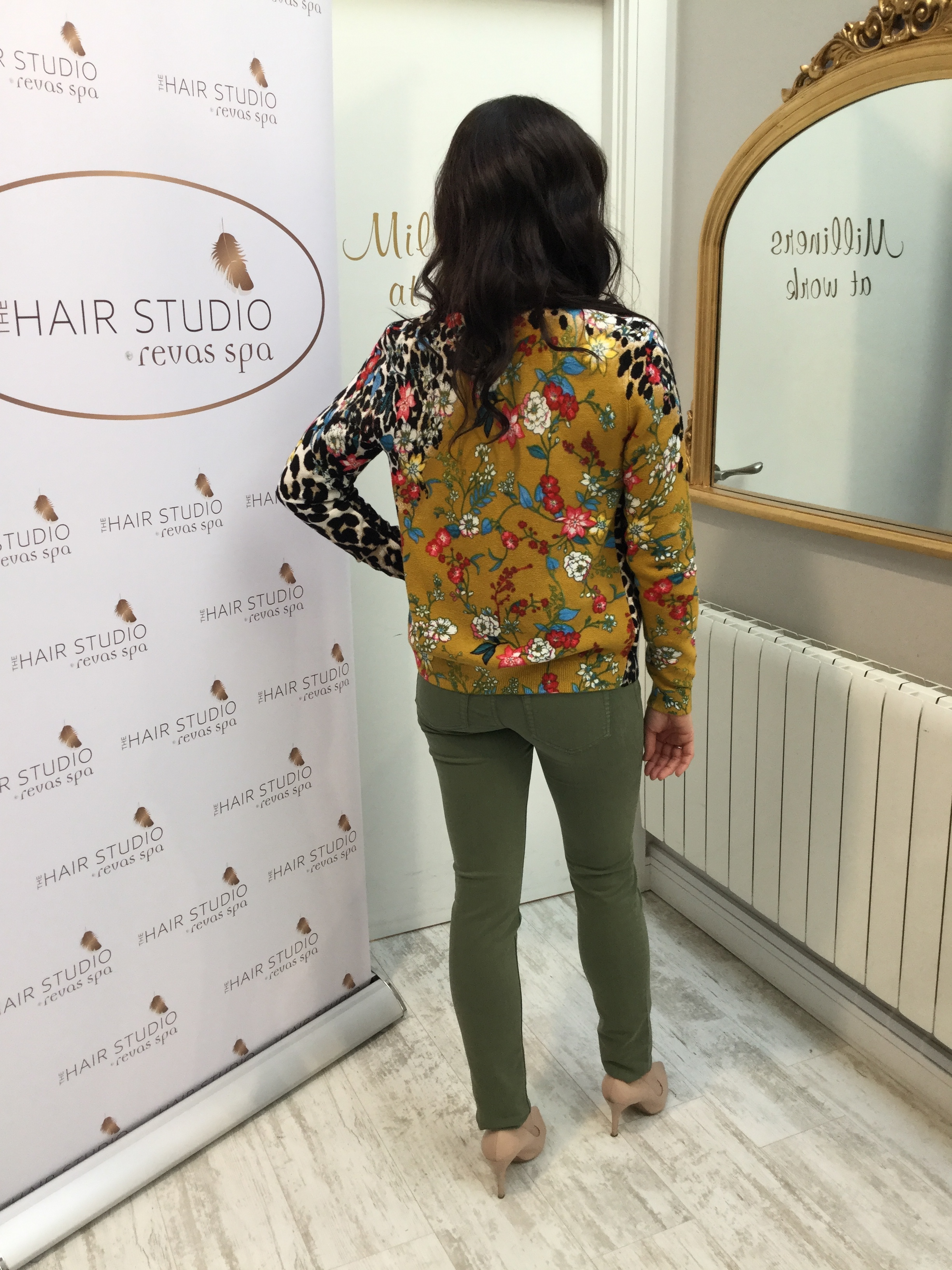 Colourful Printed Cardigan