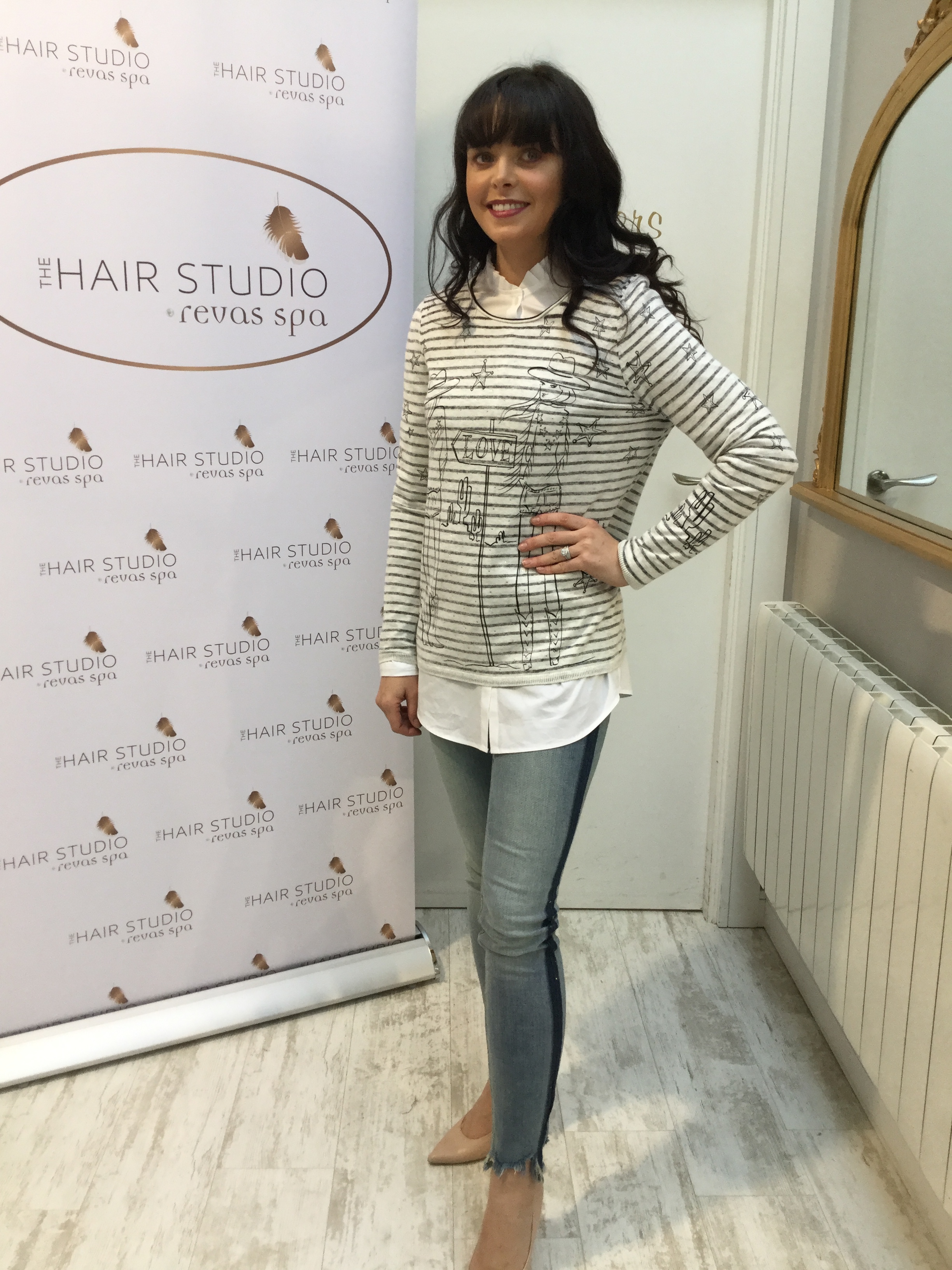 Lola Sweater with Western Theme