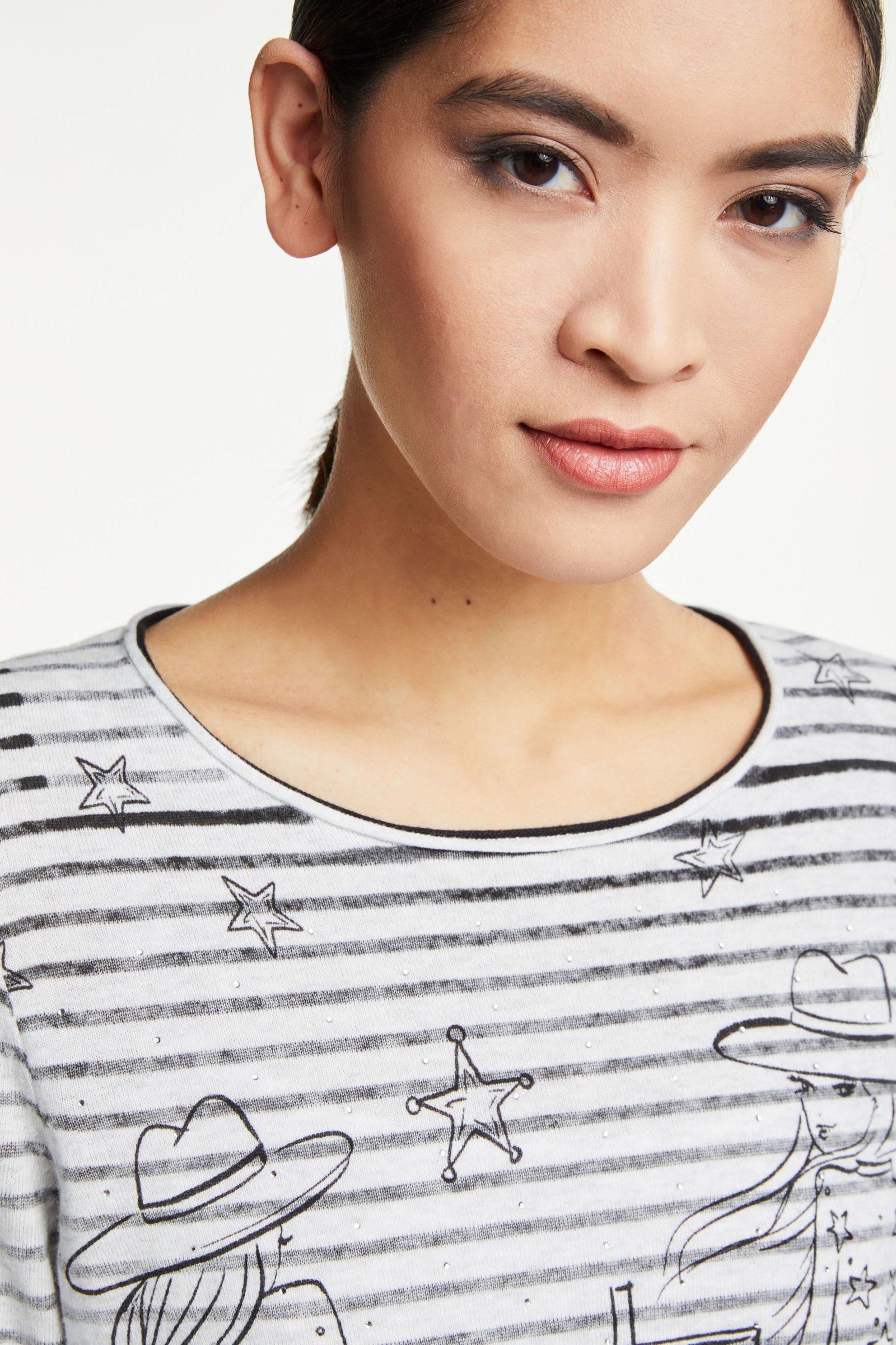 Lola Sweater with Western Theme