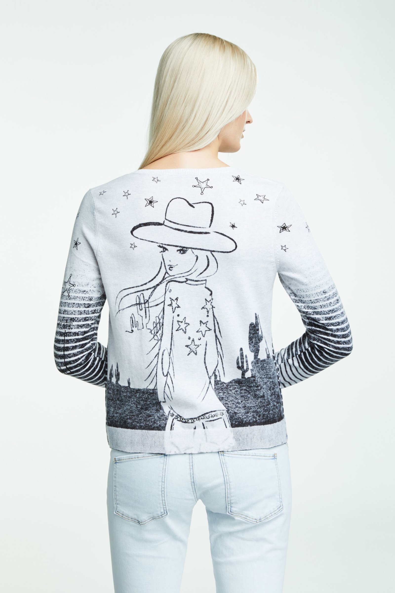Lola goes West Reversible Cardigan