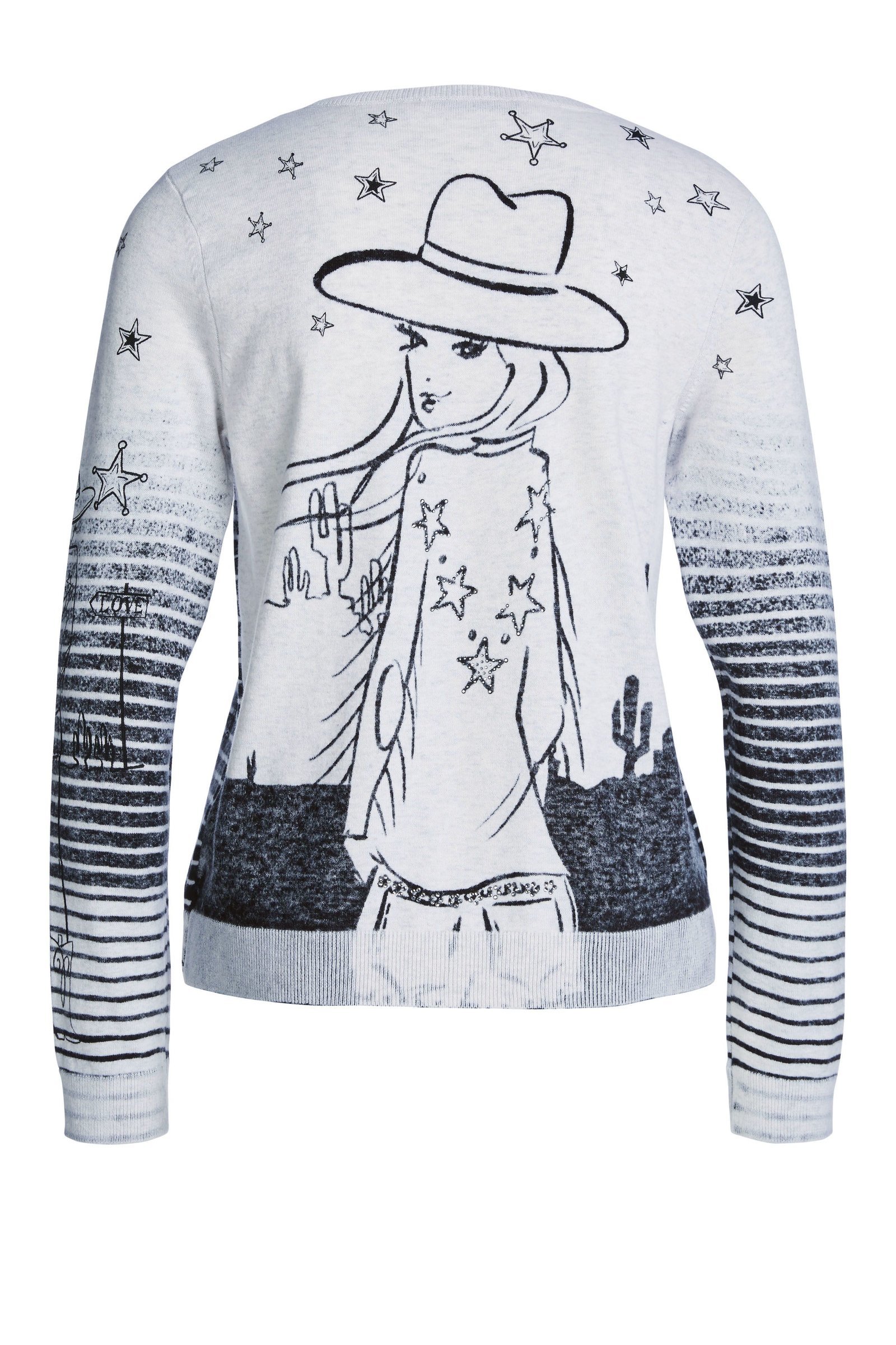 Lola goes West Reversible Cardigan