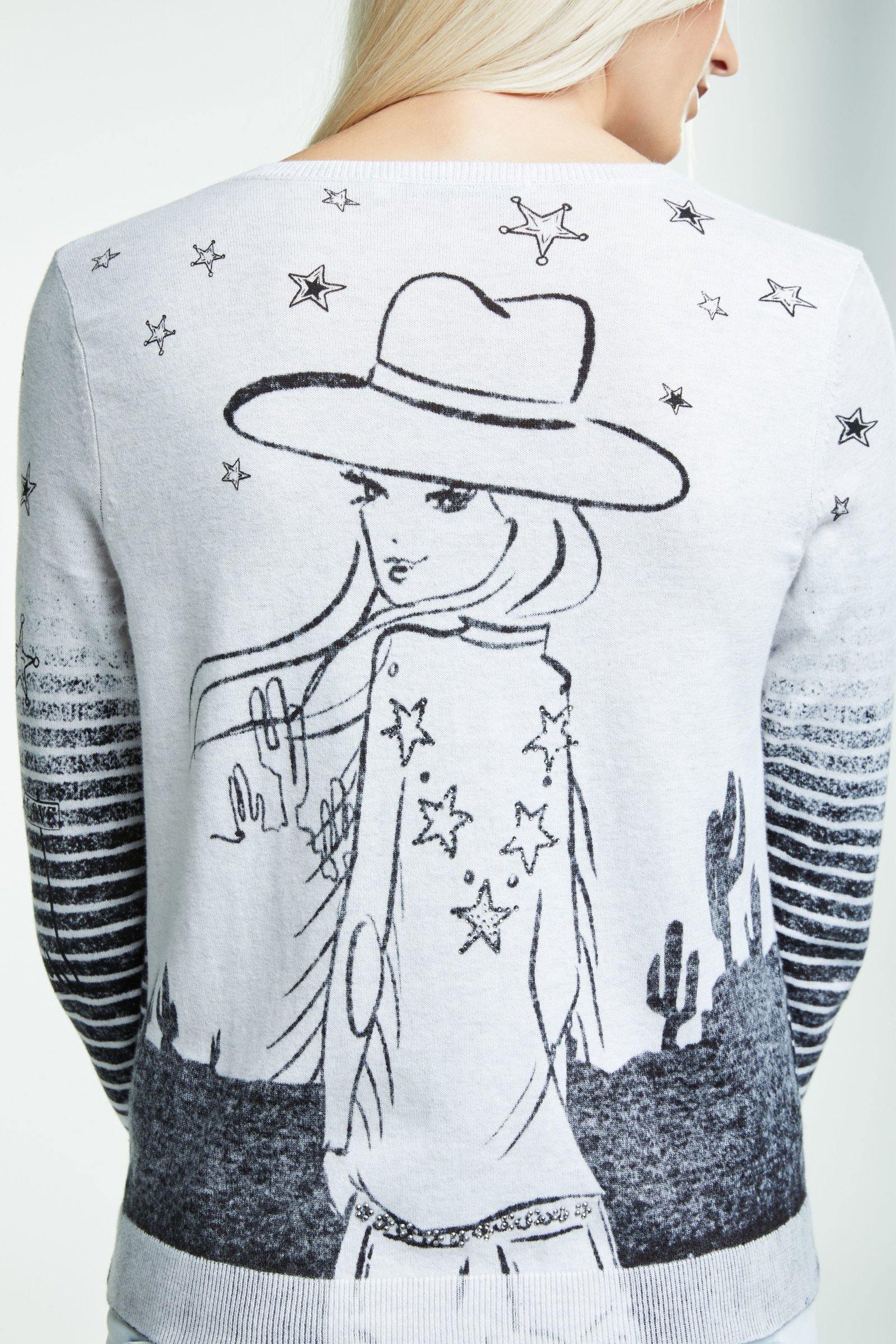 Lola goes West Reversible Cardigan