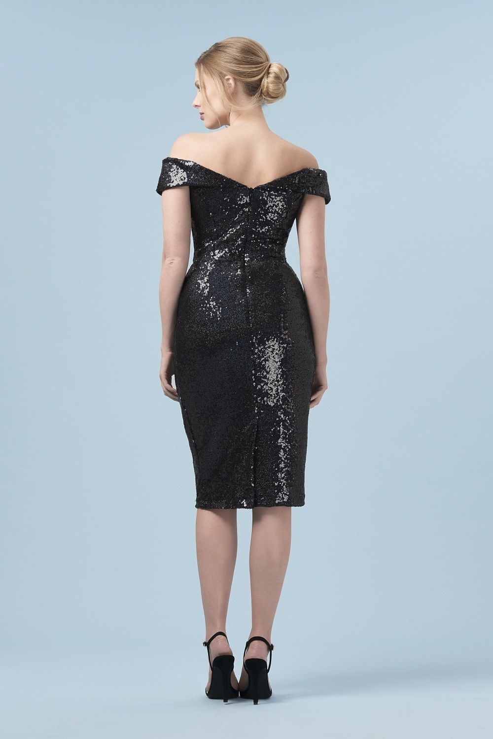 Thea Sequin Pencil Dress