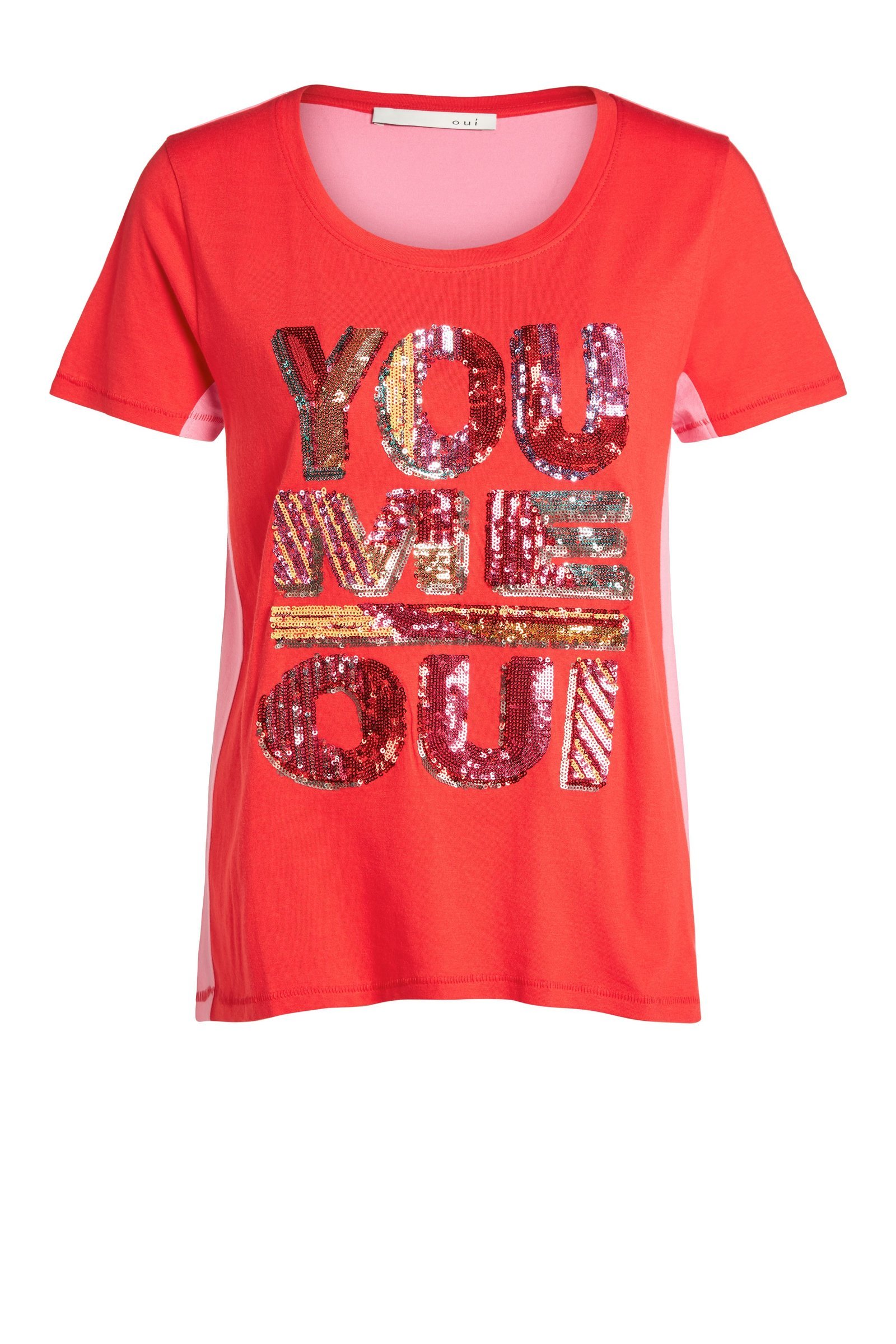 Tshirt with Sequin Logo